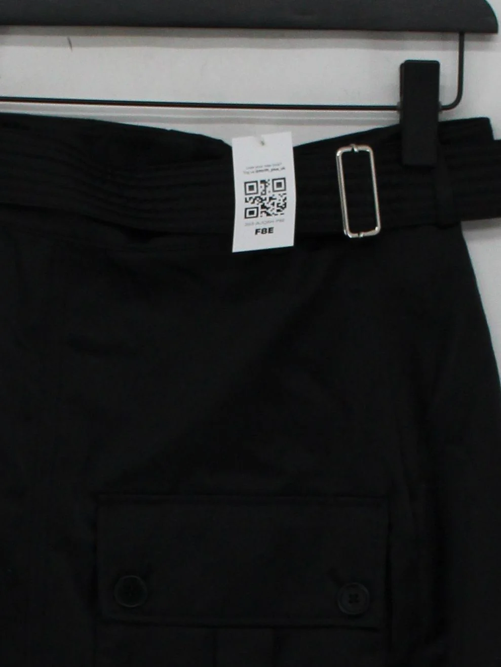 Arket Women's Mini Skirt S Black 100% Polyester Short Mini - Image 3