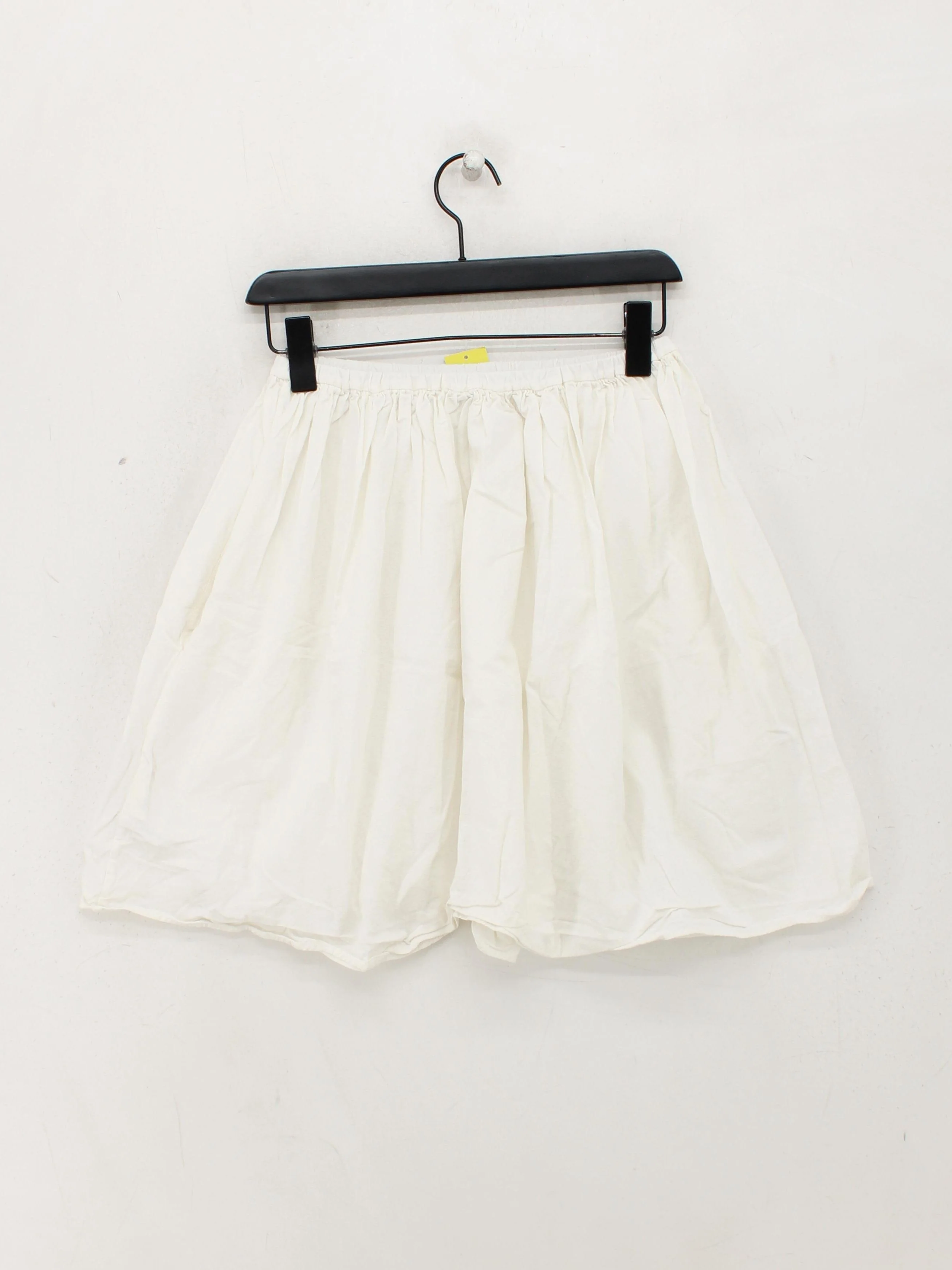 Arket Women's Mini Skirt S White 100% Cotton Short Mini - Image 2