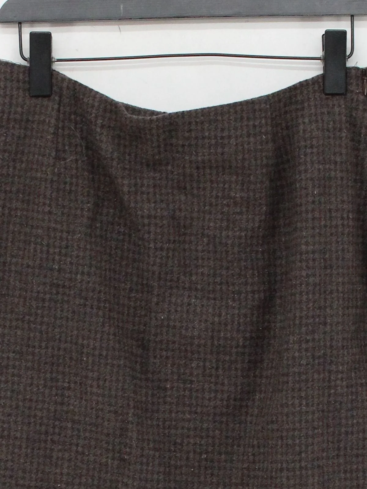 Arket Women's Mini Skirt UK 16 Brown Wool - Image 3