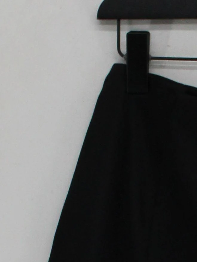 Arket Women's Mini Skirt UK 8 Black Polyester with Viscose, Elastane Short Mini - Image 4