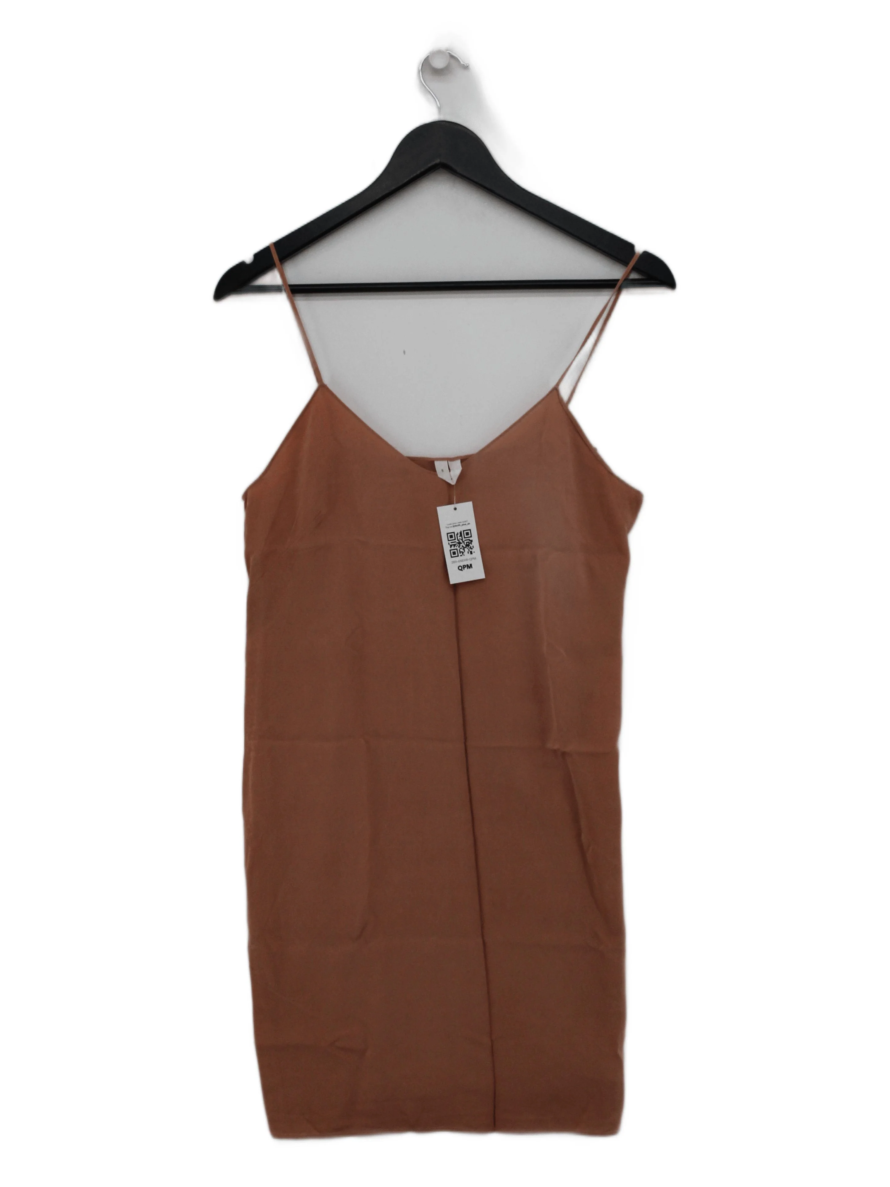 Arket Women's T-Shirt M Tan 100% Other Sleeveless V-Neck Camisole