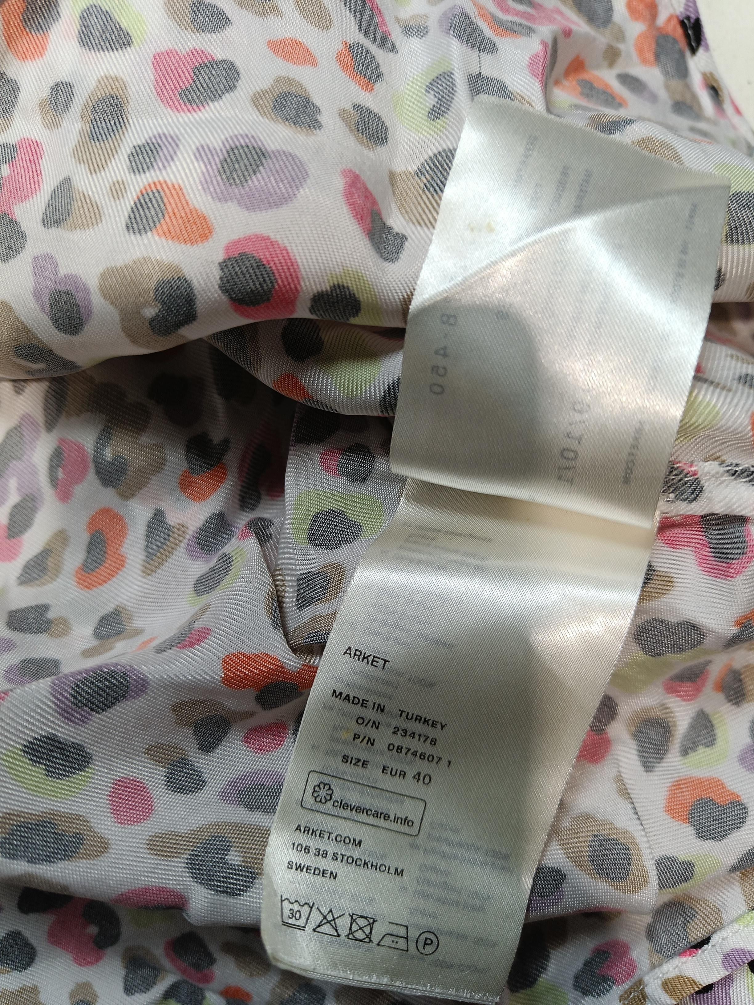 Arket Women's Top UK 12 Multi 100% Other Basic - Image 5