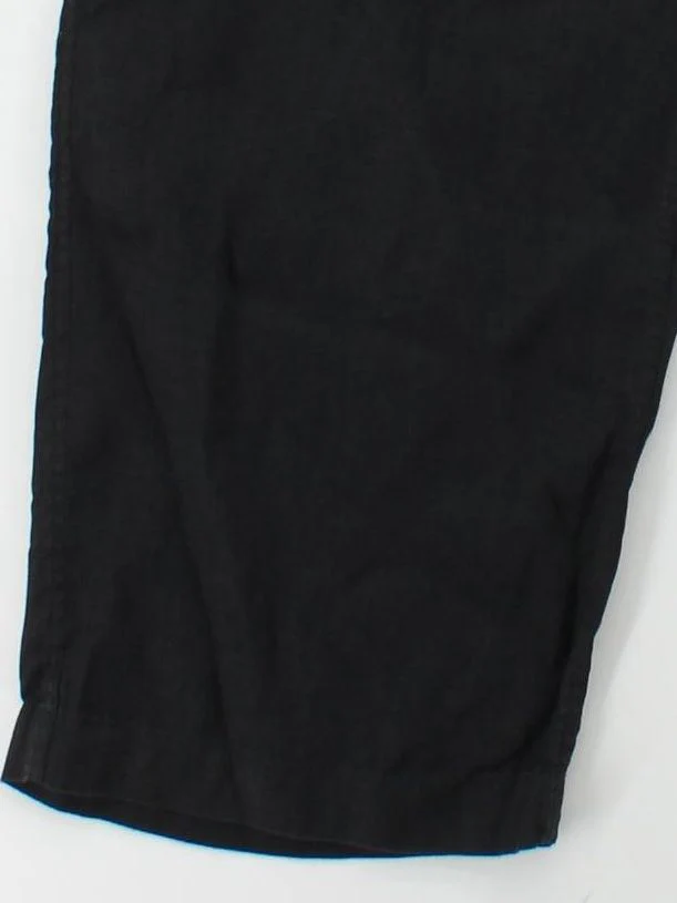 Arket Women's Trousers M Black 100% Linen Wide-Leg Sweatpants - Image 4