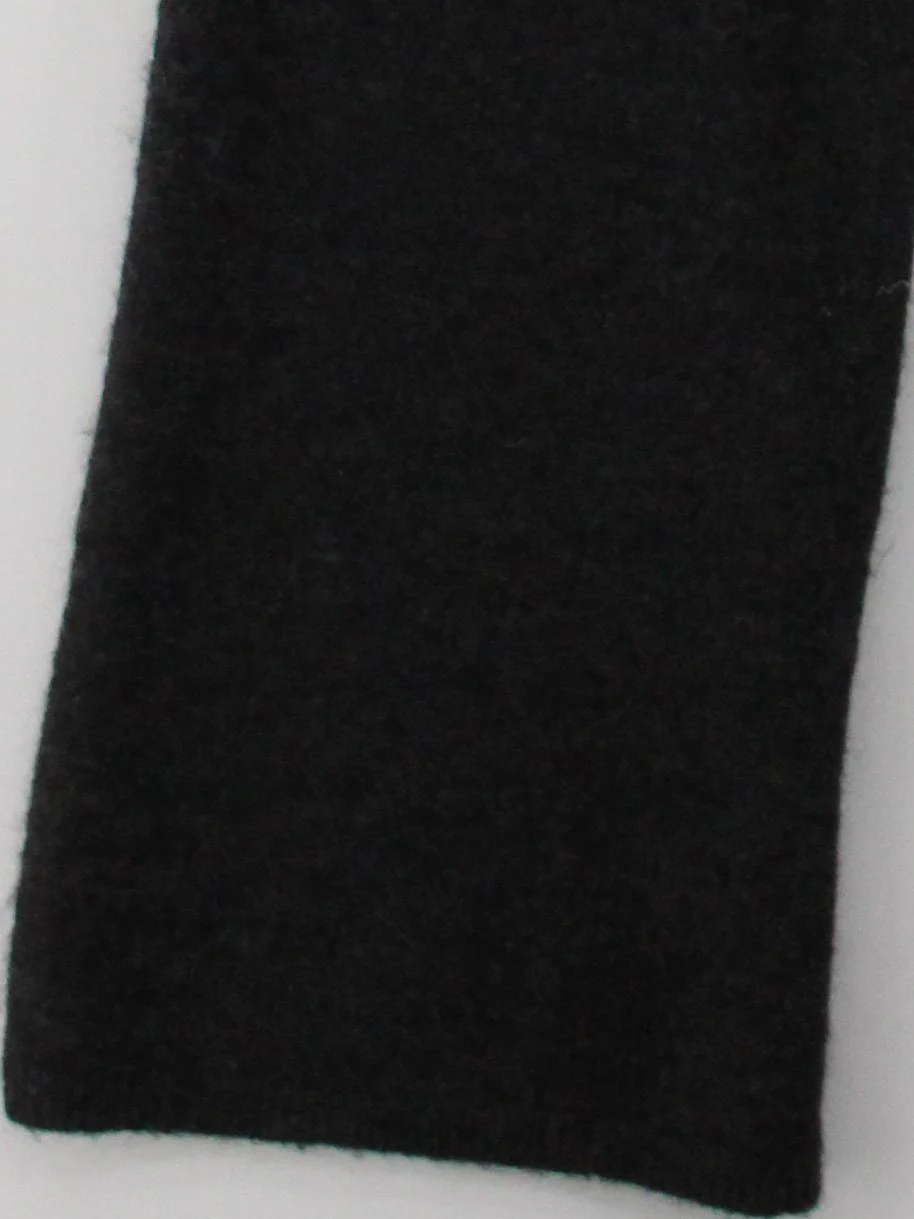 Arket Women's Trousers M Black Polyester with Wool, Elastane Wide-Leg Sweatpants - Image 4