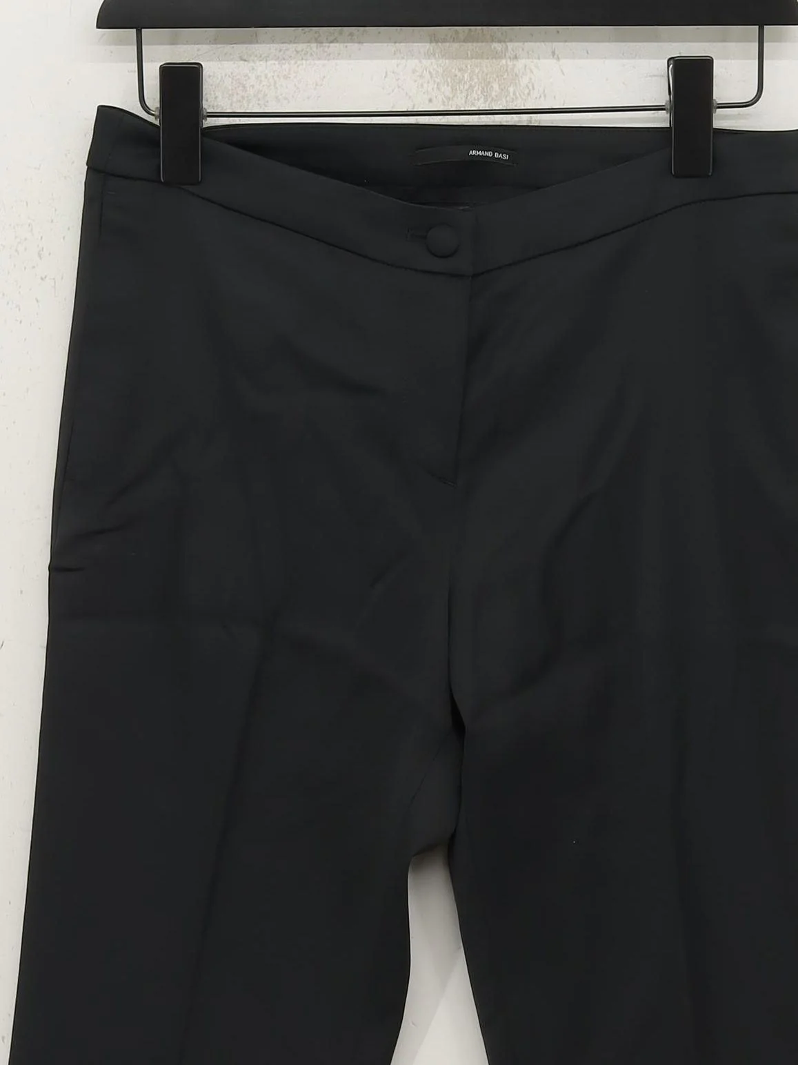 Armand Basi Women's Suit Trousers UK 10 Black Rayon - Image 3