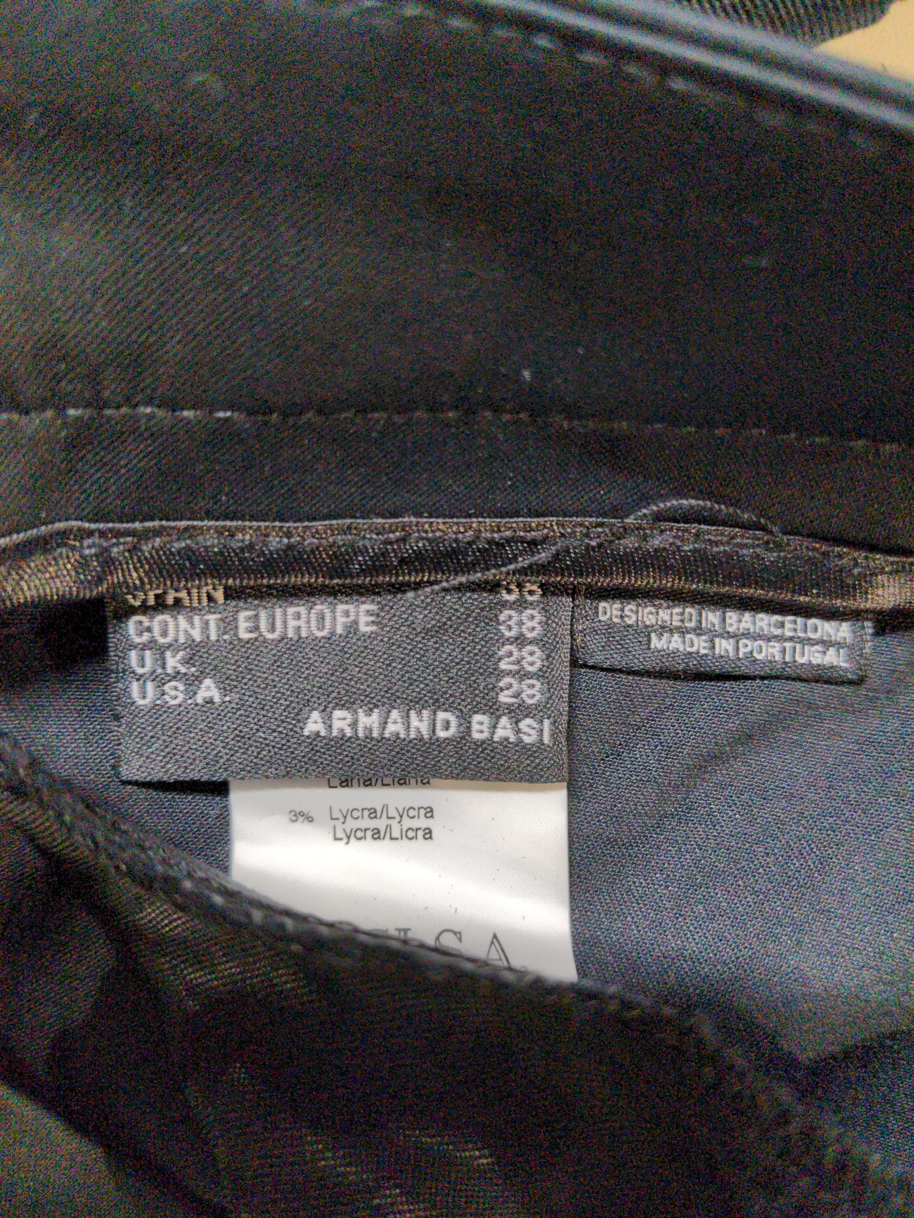 Armand Basi Women's Suit Trousers UK 10 Black Rayon - Image 5