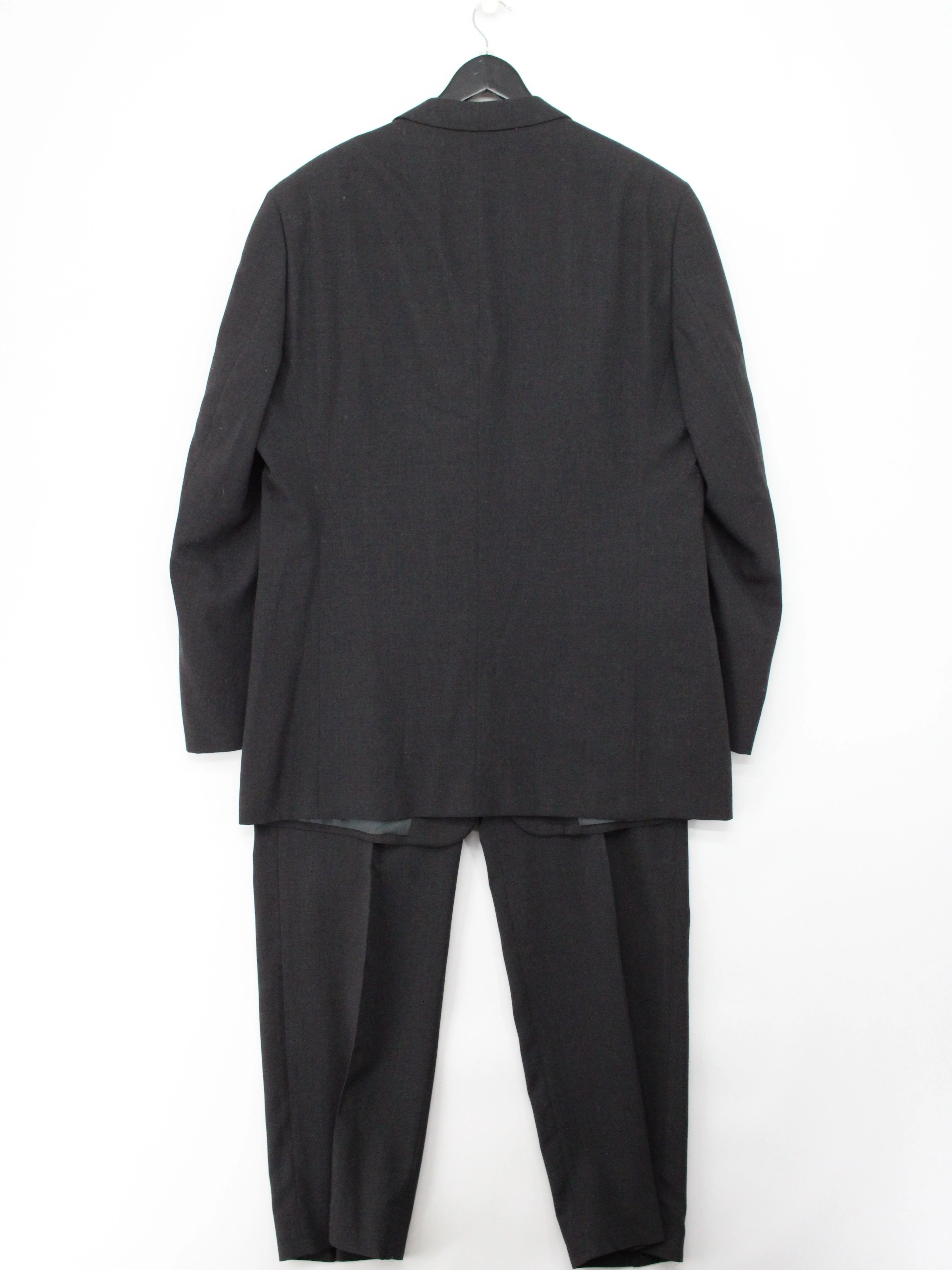 Armani Collezioni Men's Two Piece Suit Chest: 45 in Grey Wool - Image 2