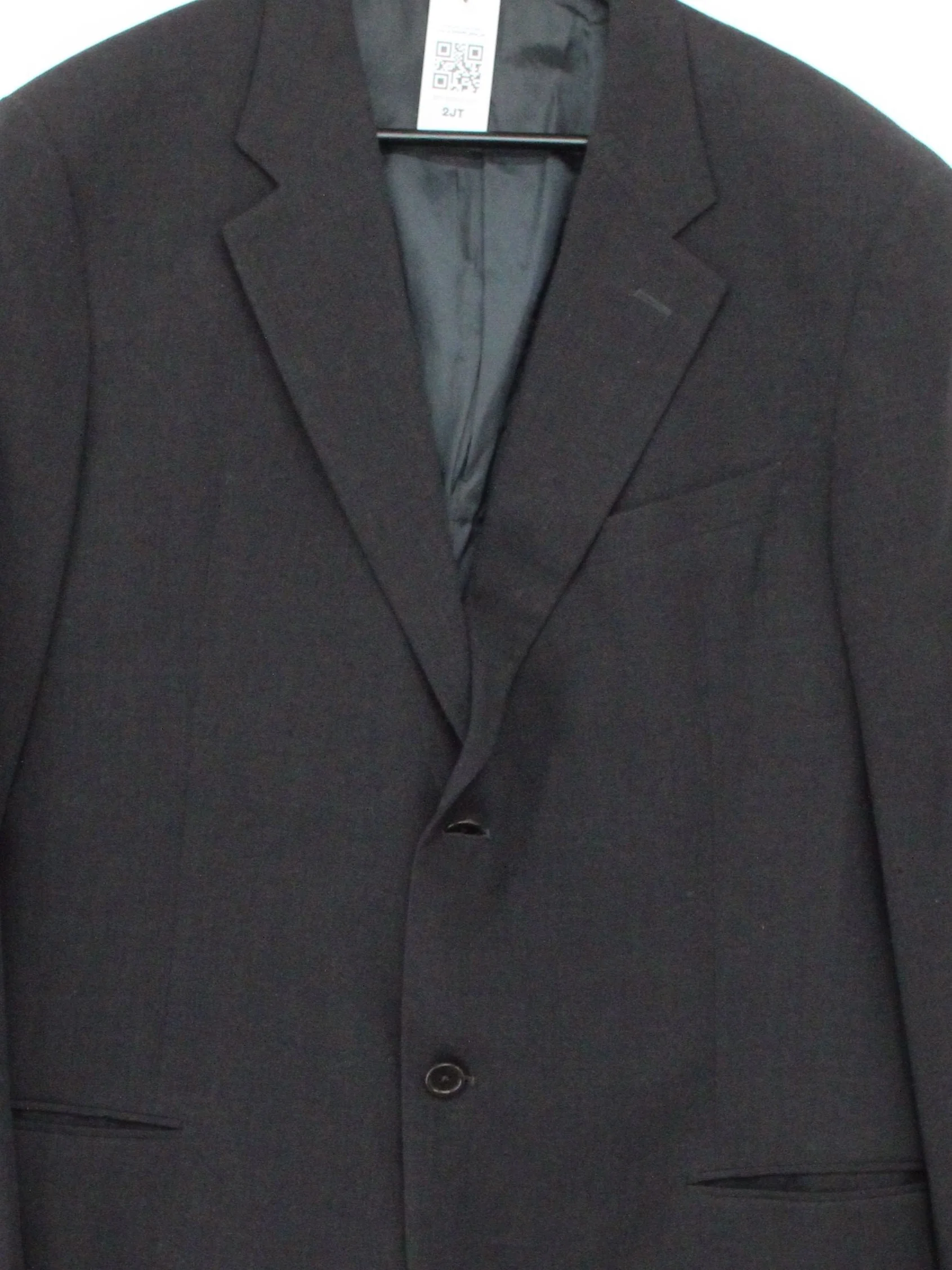 Armani Collezioni Men's Two Piece Suit Chest: 45 in Grey Wool - Image 3