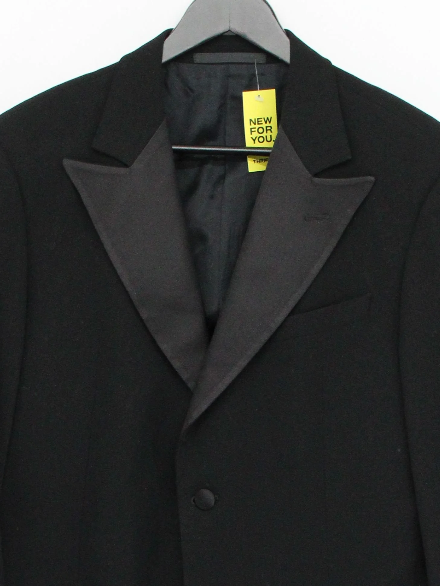 Armani Collezioni Men's Two Piece Suit M Black Wool with Viscose Tuxedo - Image 3