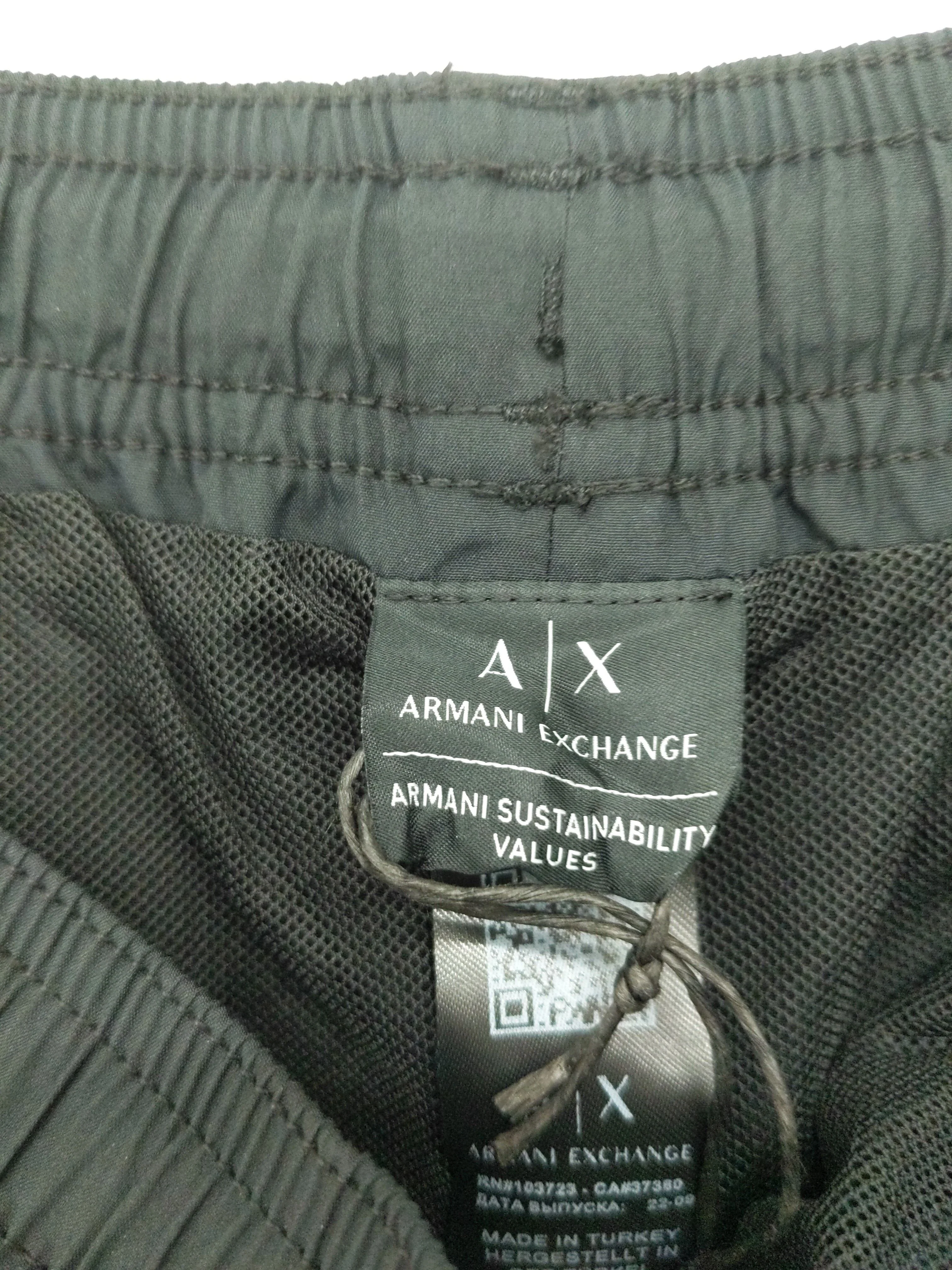 Armani Exchange athletic swim trunks in black RRP £85 - Image 5