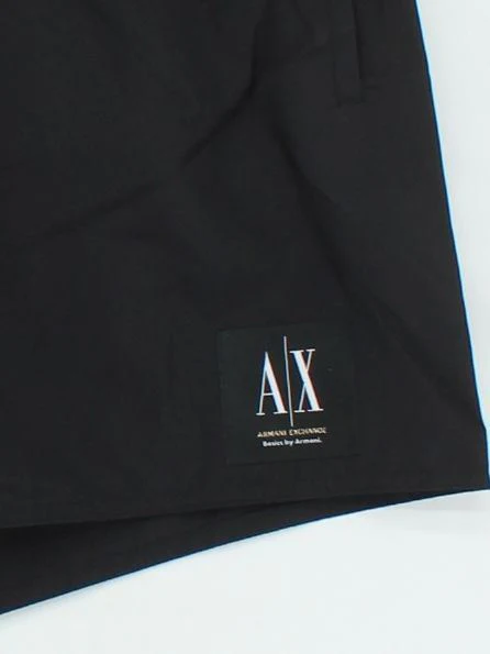 Armani Exchange athletic swim trunks in black RRP £85 - Image 4