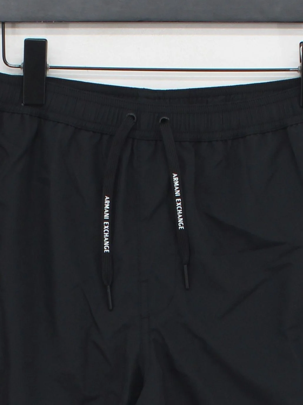 Armani Exchange athletic swim trunks in black RRP £85 - Image 3