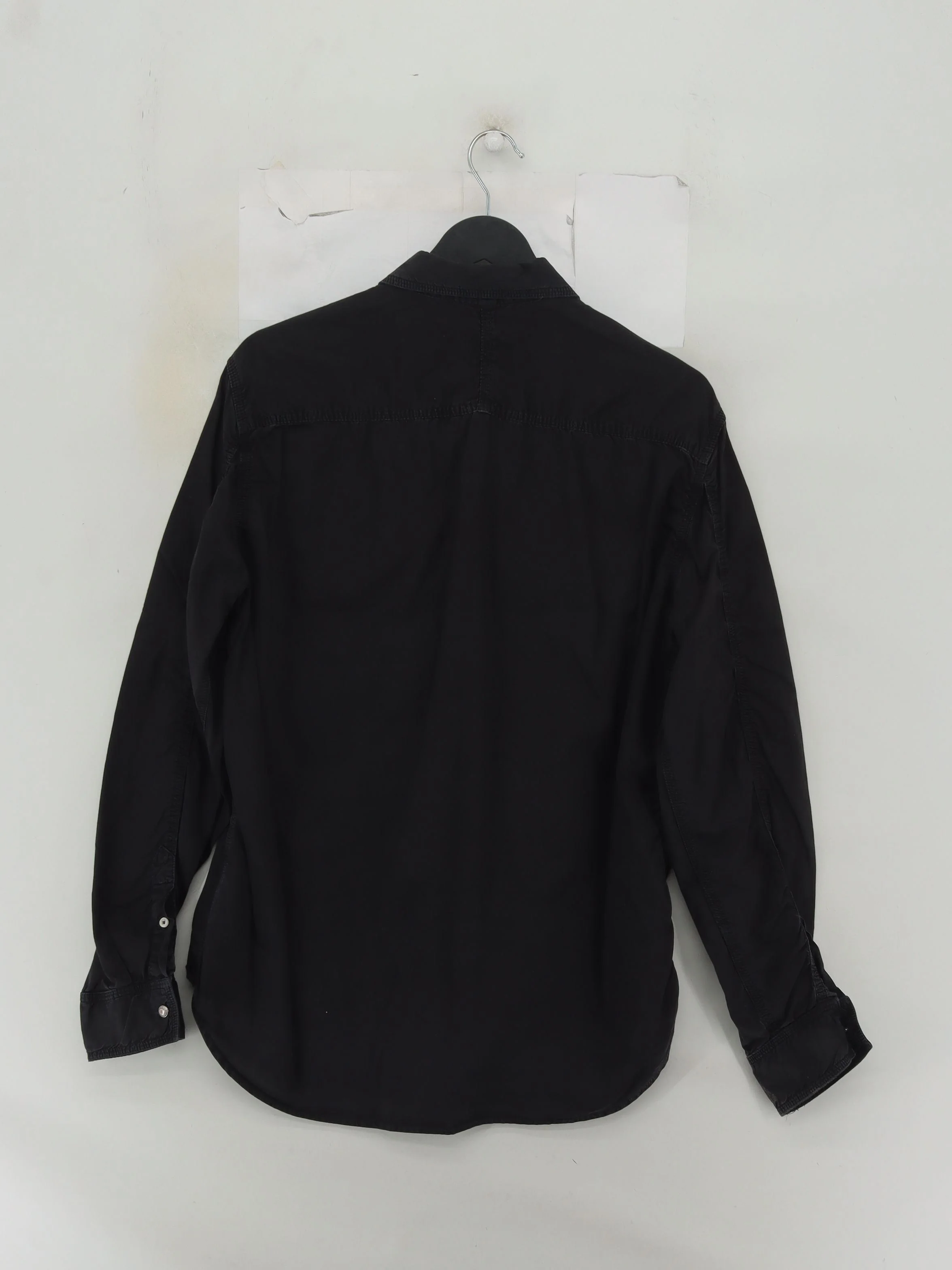 Armani Exchange Men's Shirt M Black 100% Cotton Basic - Image 2