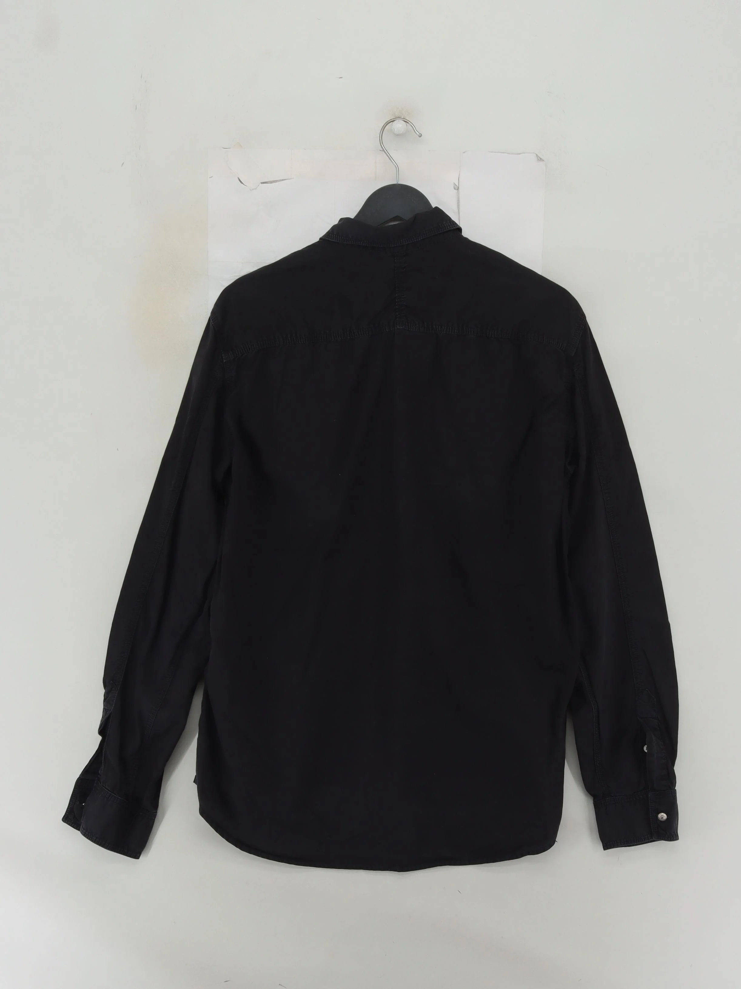 Armani Exchange Men's Shirt M Black 100% Cotton Basic - Image 2