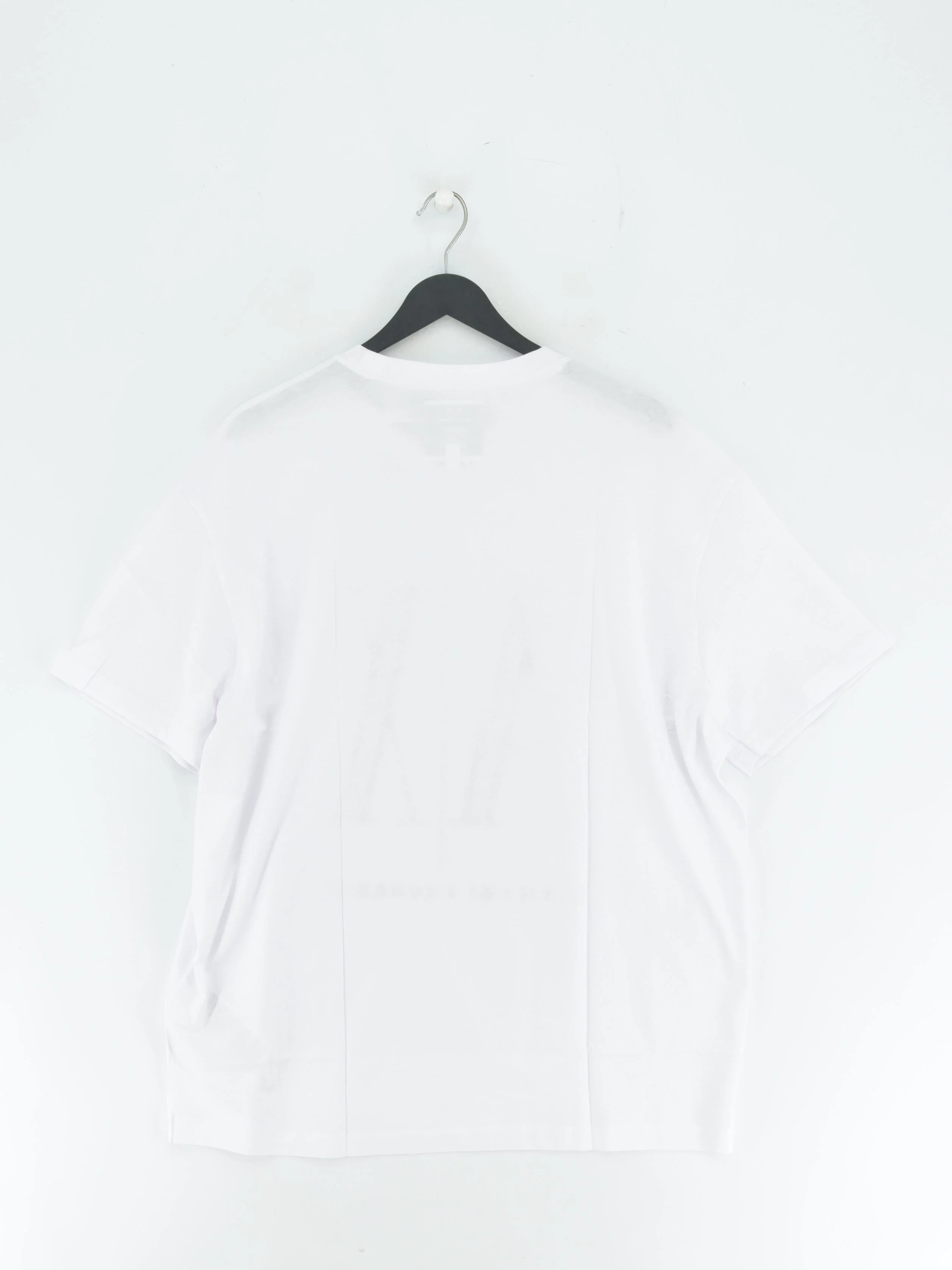 Armani Exchange Women's T-Shirt XL White 100% Cotton Basic New with tags - Image 2