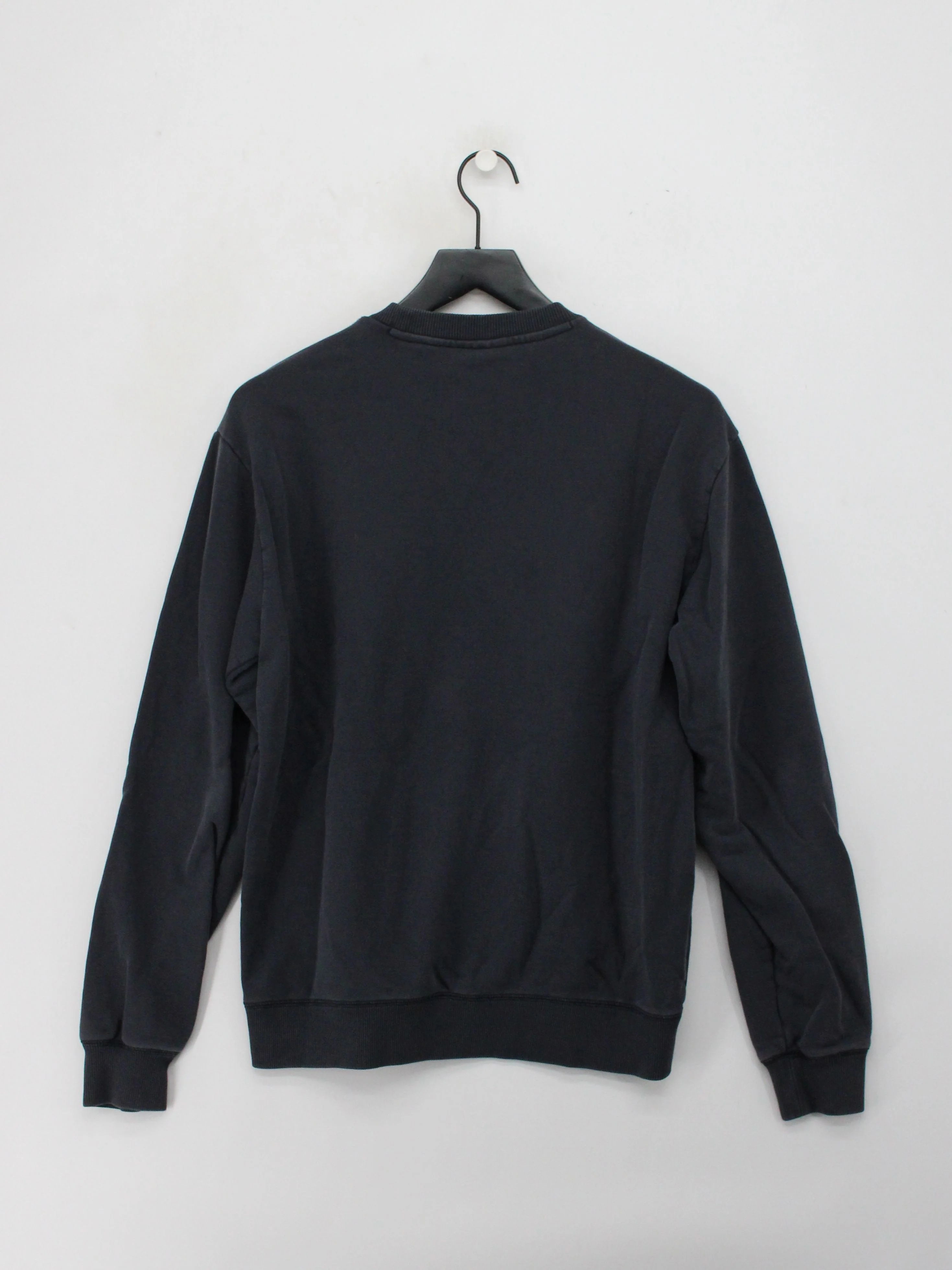 Armani Jeans Men's Jumper L Grey Cotton with Elastane Round Neck Pullover - Image 2