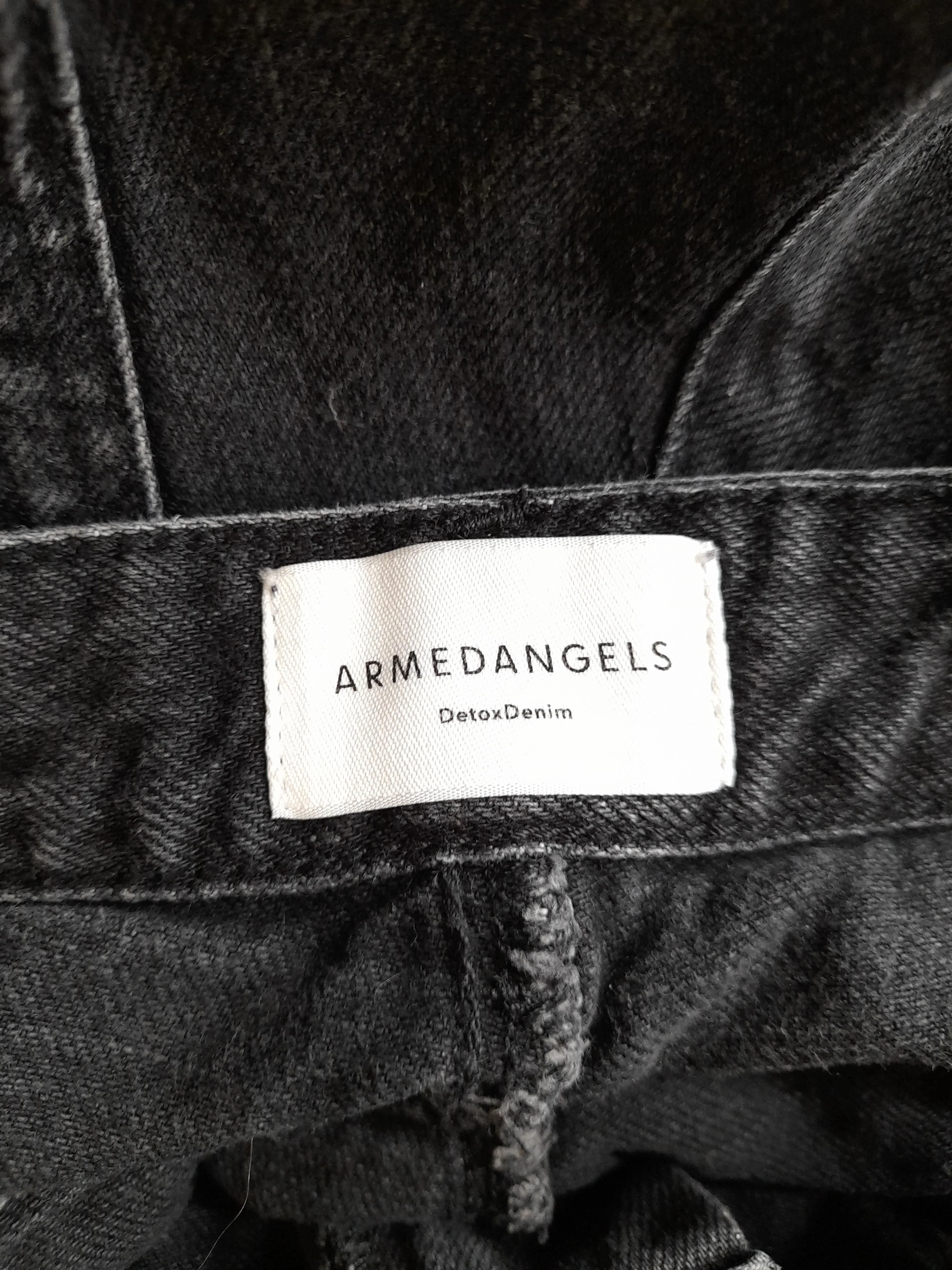 Armedangels Men's Jeans M Black 100% Cotton Straight - Image 5