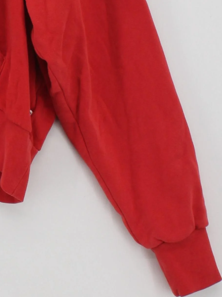 Armedangels Women's Hoodie S Red 100% Cotton Pullover - Image 4