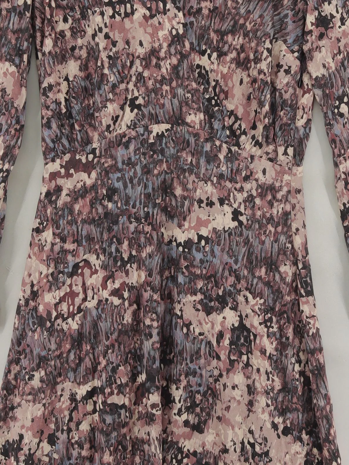 Armedangels Wrap Midi Dress UK8 in Multi - Image 3