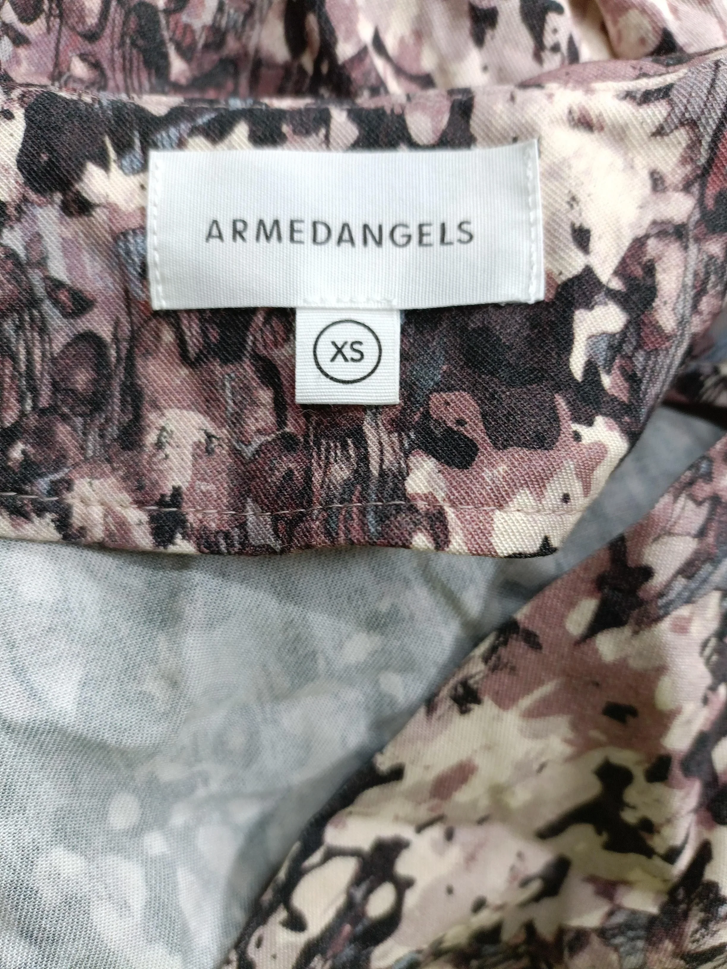 Armedangels Wrap Midi Dress UK8 in Multi - Image 5
