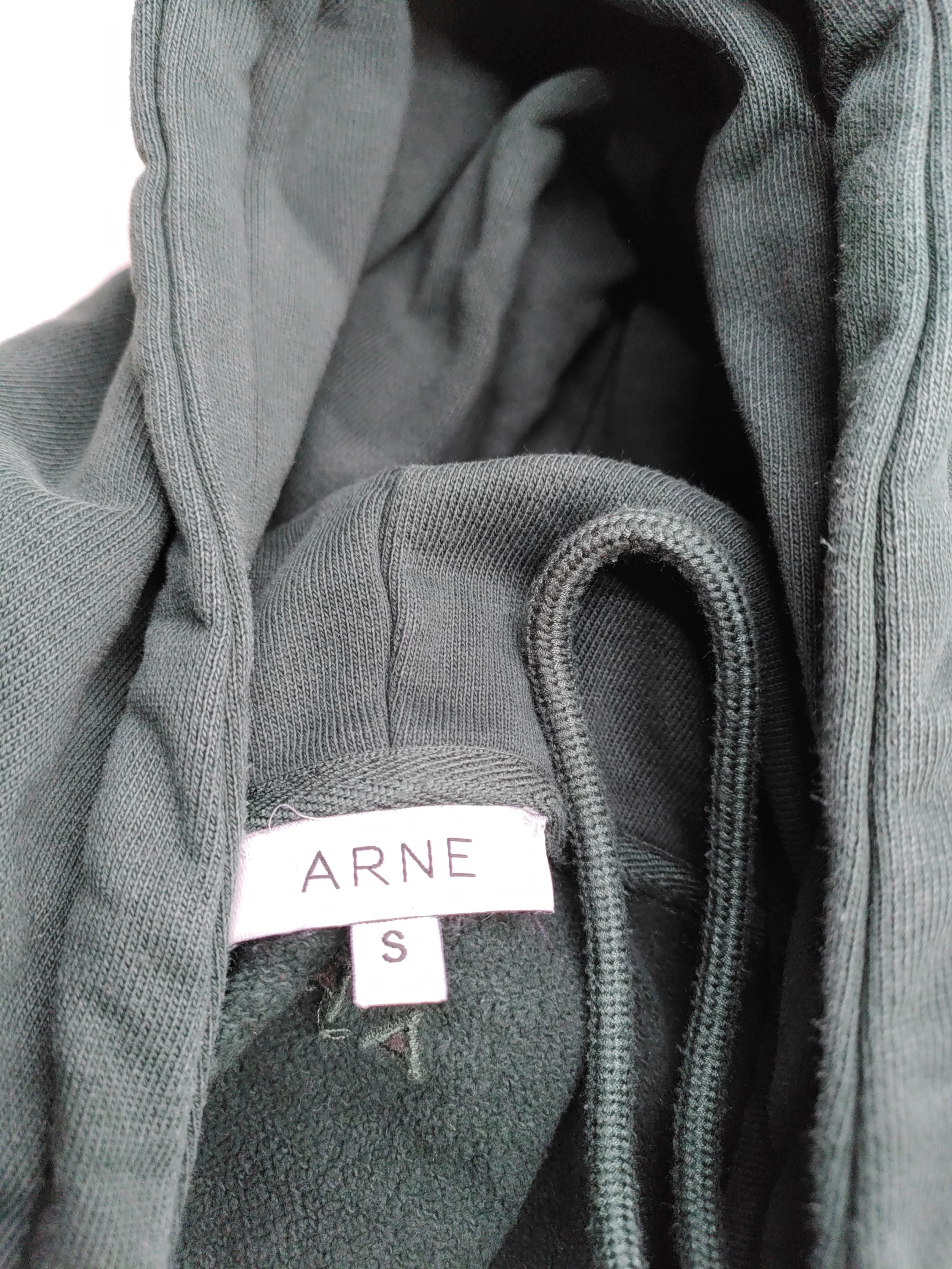 Arne Men's Hoodie S Green 100% Cotton Pullover - Image 5