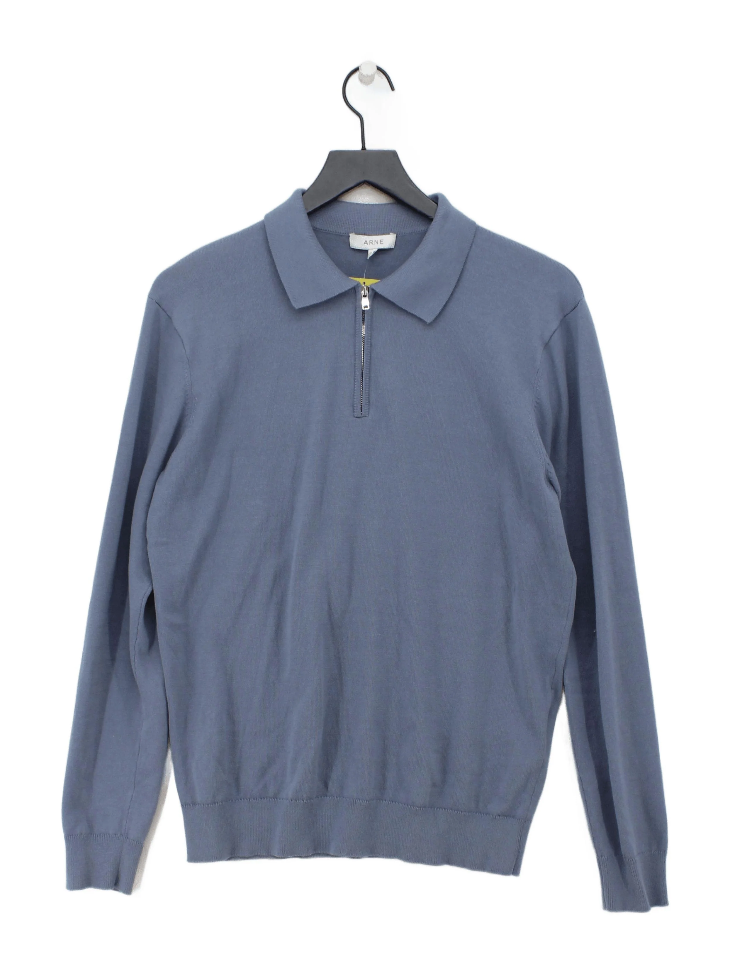 Arne Men's Polo M Blue 100% Cotton Basic