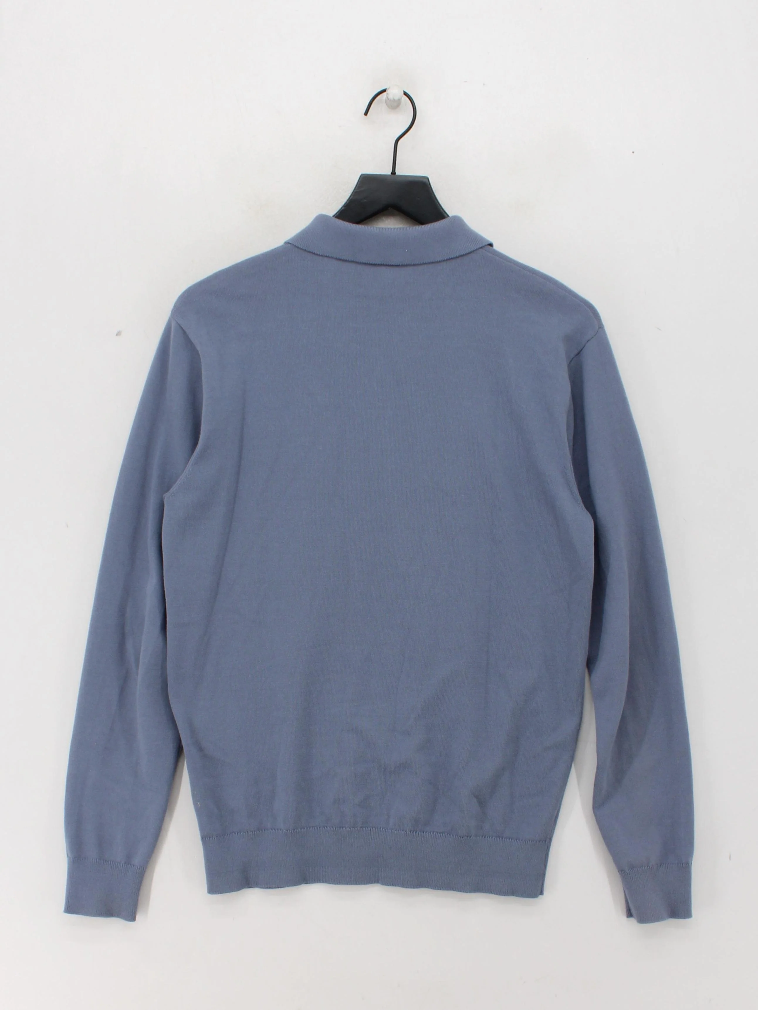 Arne Men's Polo M Blue 100% Cotton Basic - Image 2