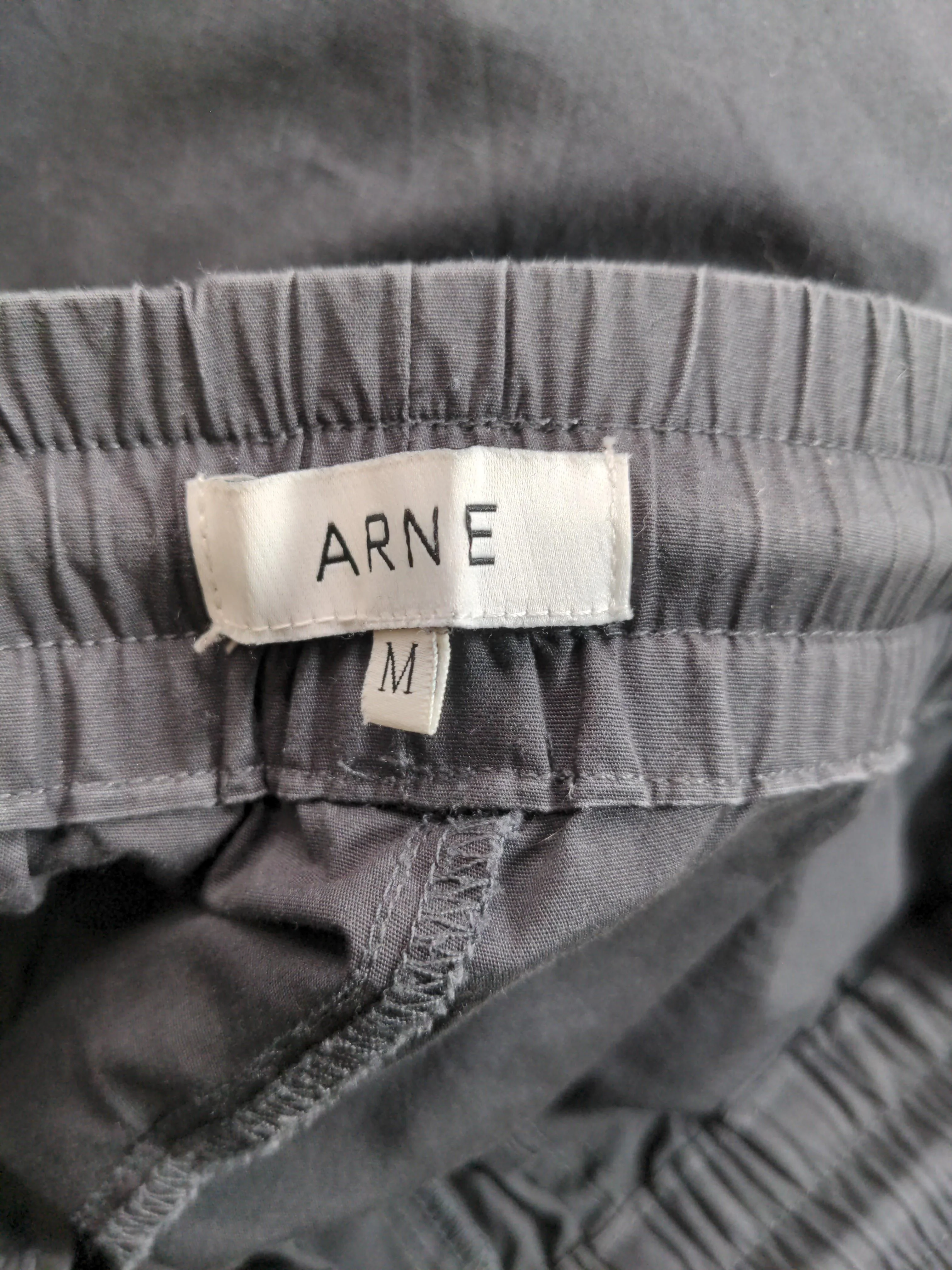 Arne Men's Sports Bottoms M Grey Cotton with Elastane Tapered Sweatpants - Image 5