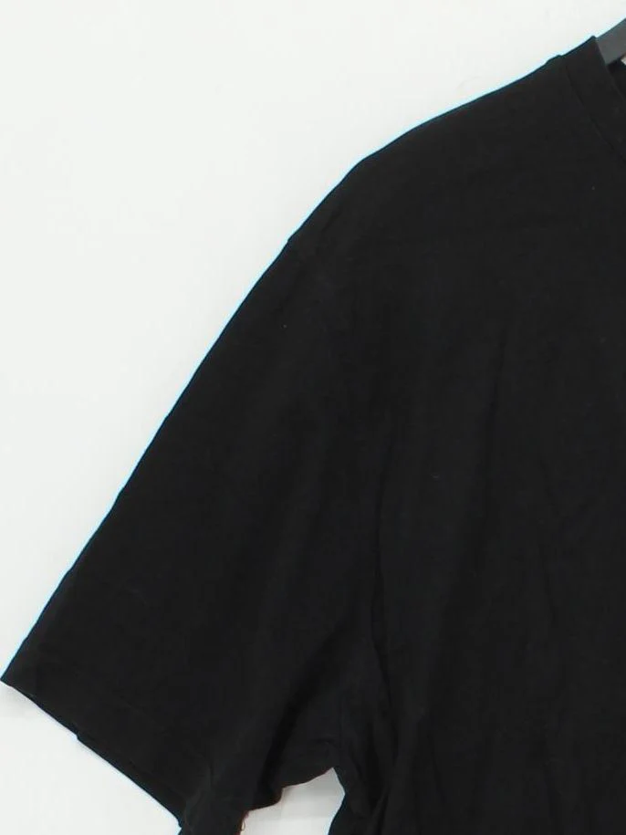 Arne Men's T-Shirt S Black 100% Cotton Basic - Image 4