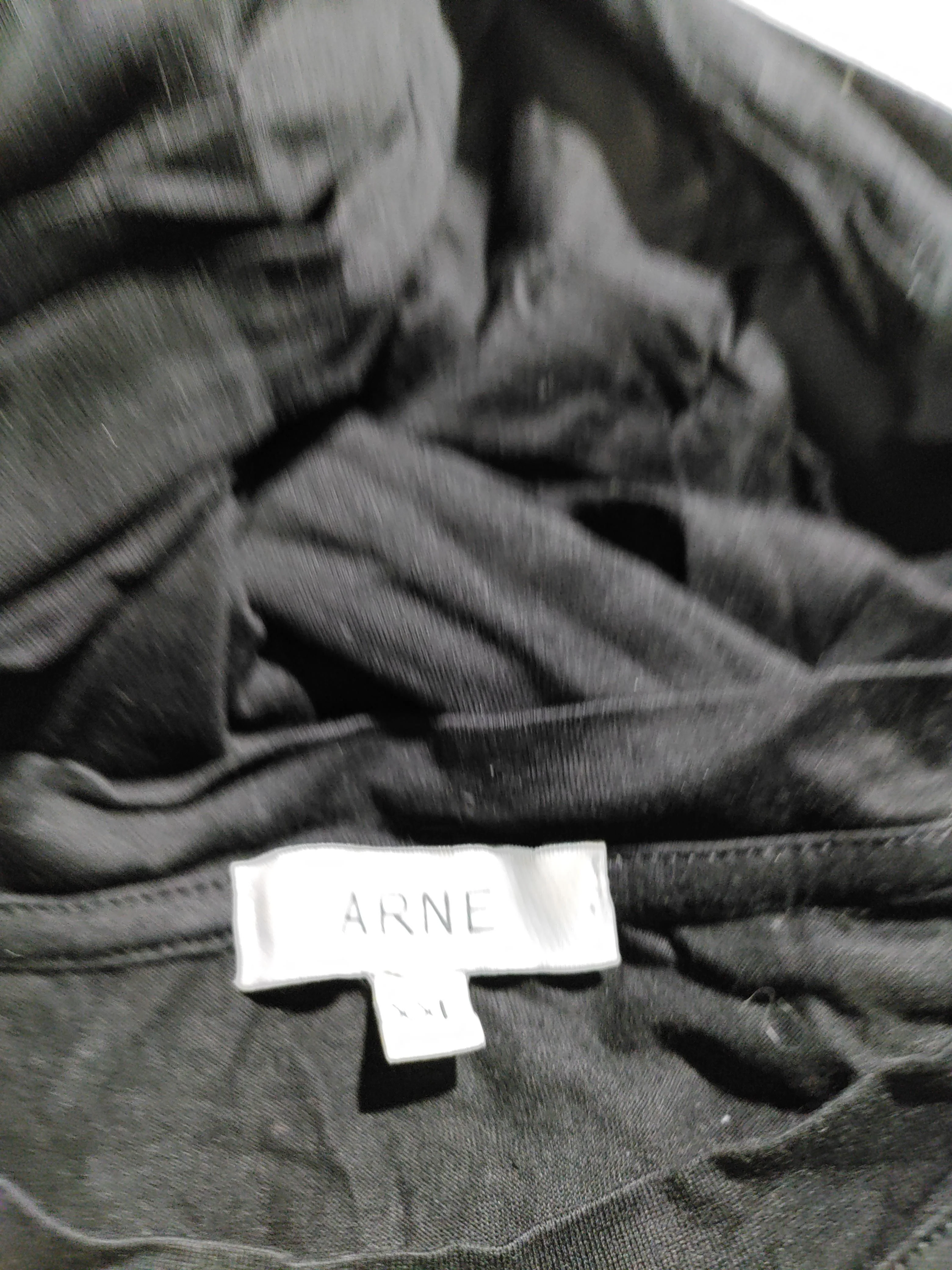 Arne Men's T-Shirt S Black 100% Cotton Basic - Image 5