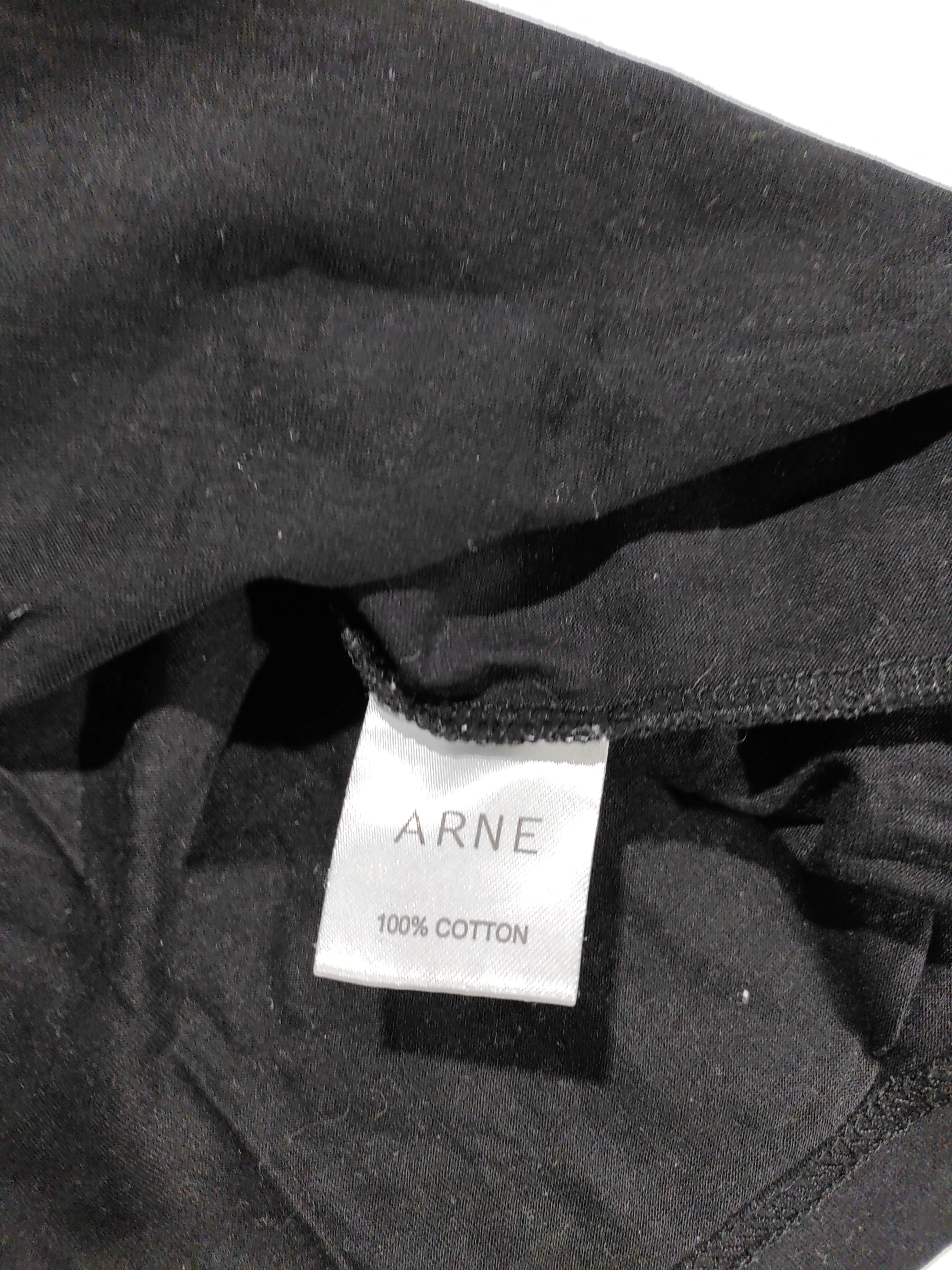 Arne Men's T-Shirt S Black 100% Cotton Basic - Image 6