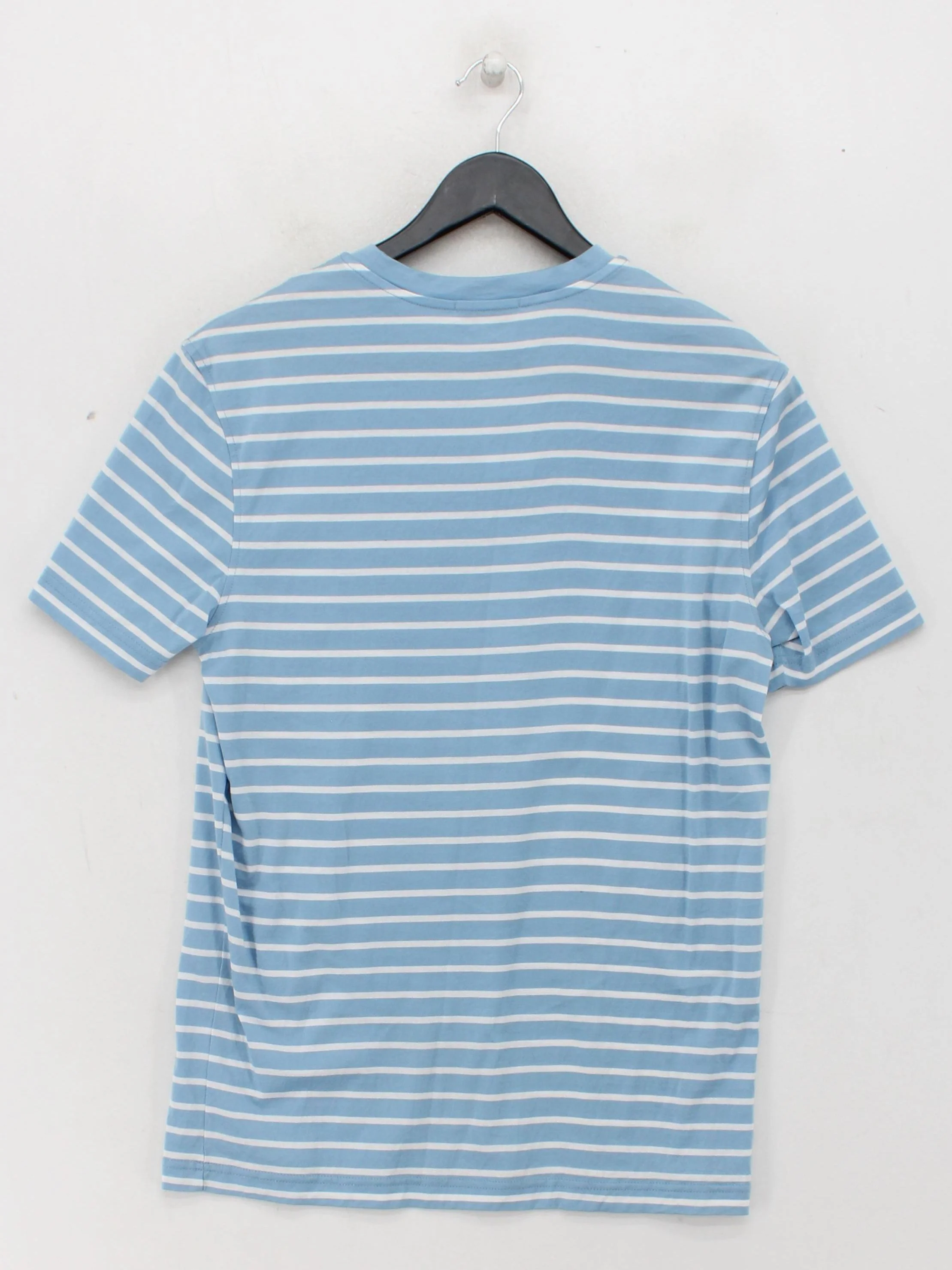 Arne Men's T-Shirt S Blue Striped 100% Other Basic - Image 2