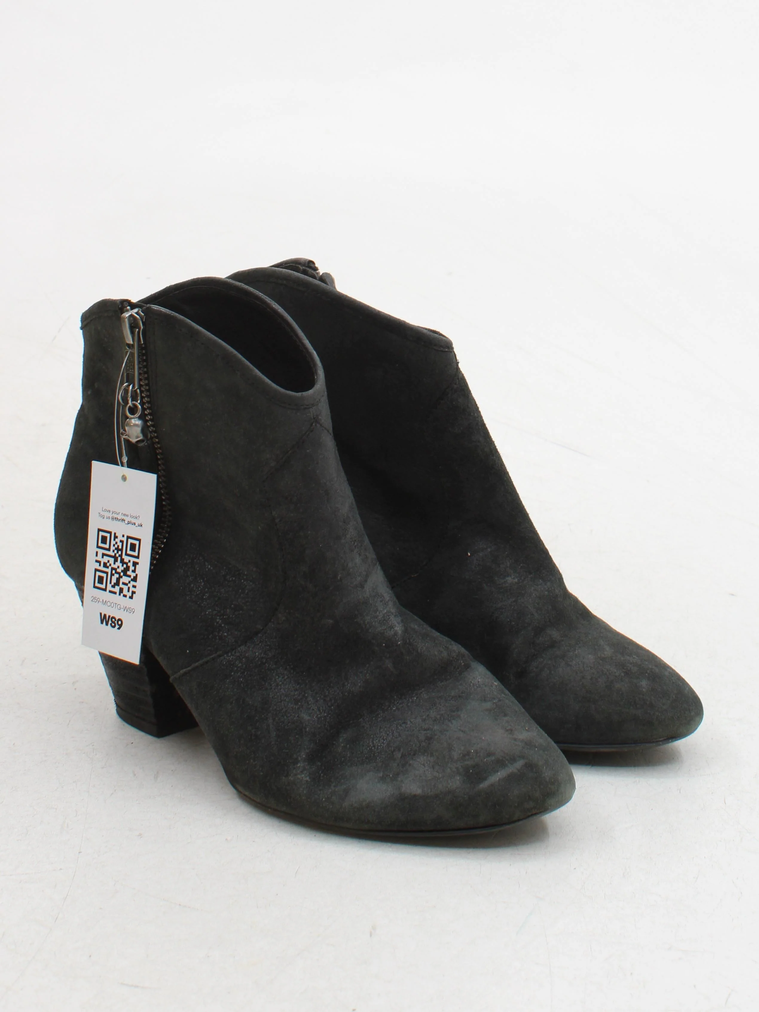 Ash Women's Boots UK 5 Black 100% Suede Combat - Image 4