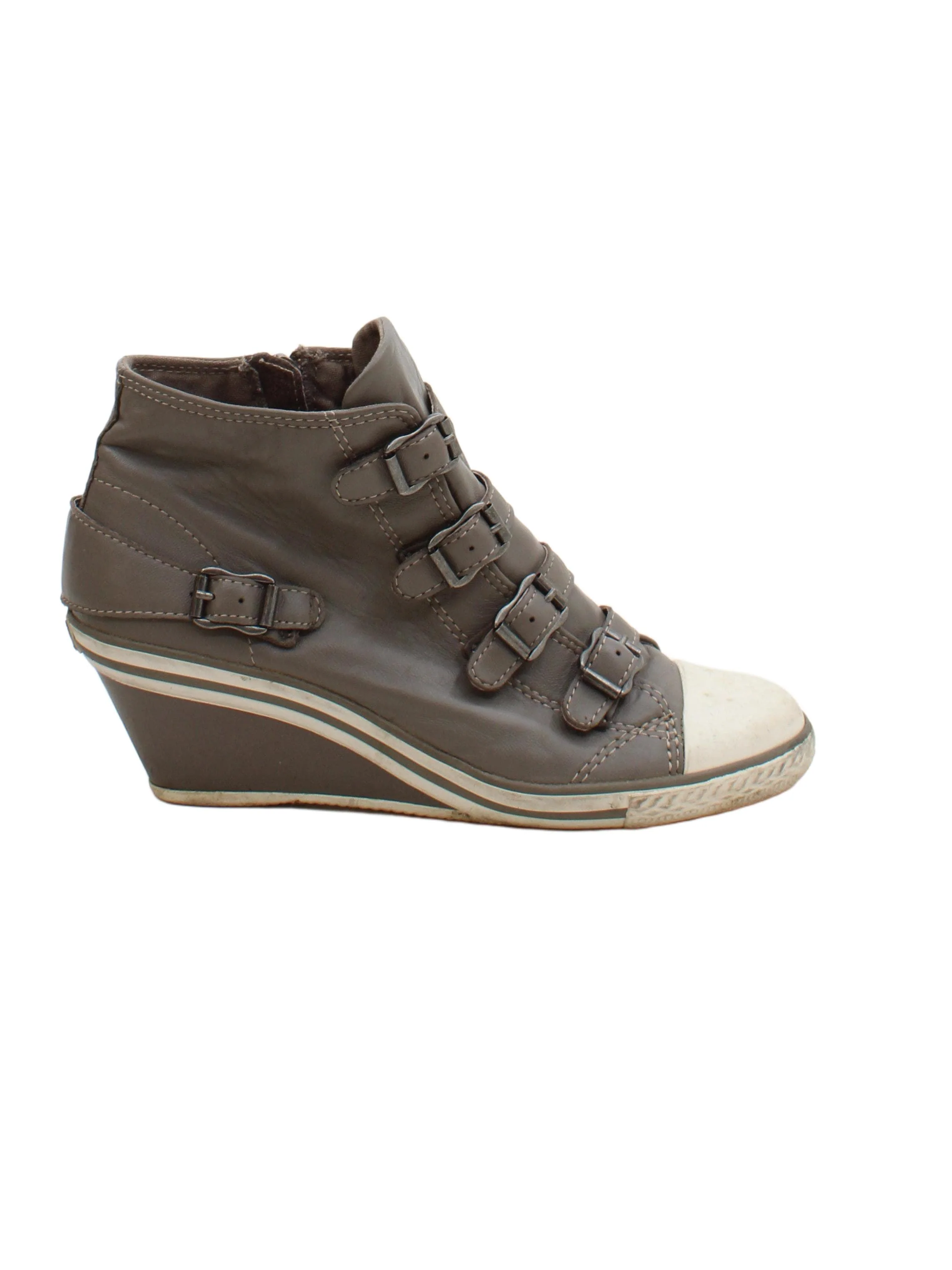 Ash Women's Boots UK 5 Brown 100% Leather Platform