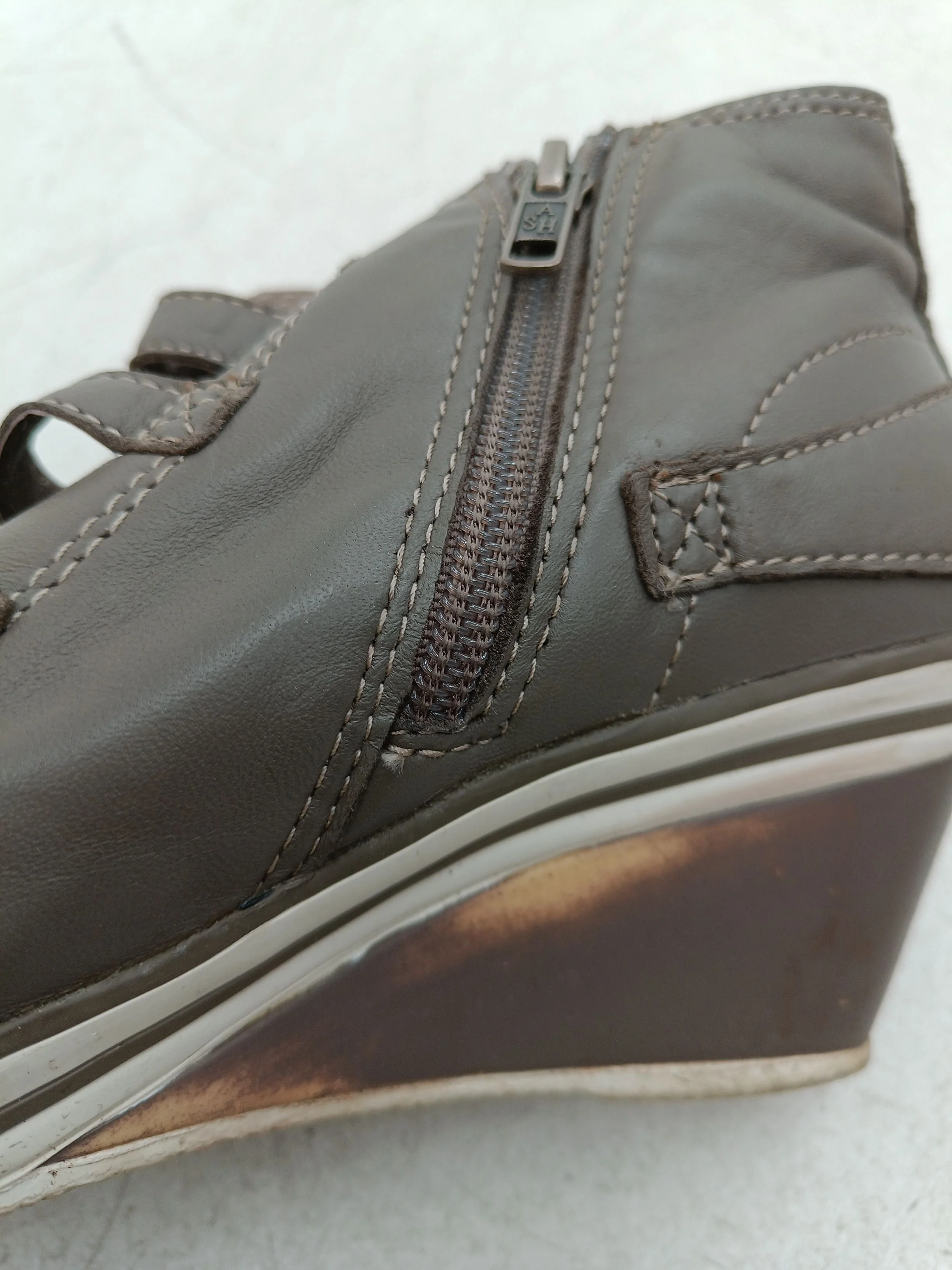 Ash Women's Boots UK 5 Brown 100% Leather Platform - Image 9