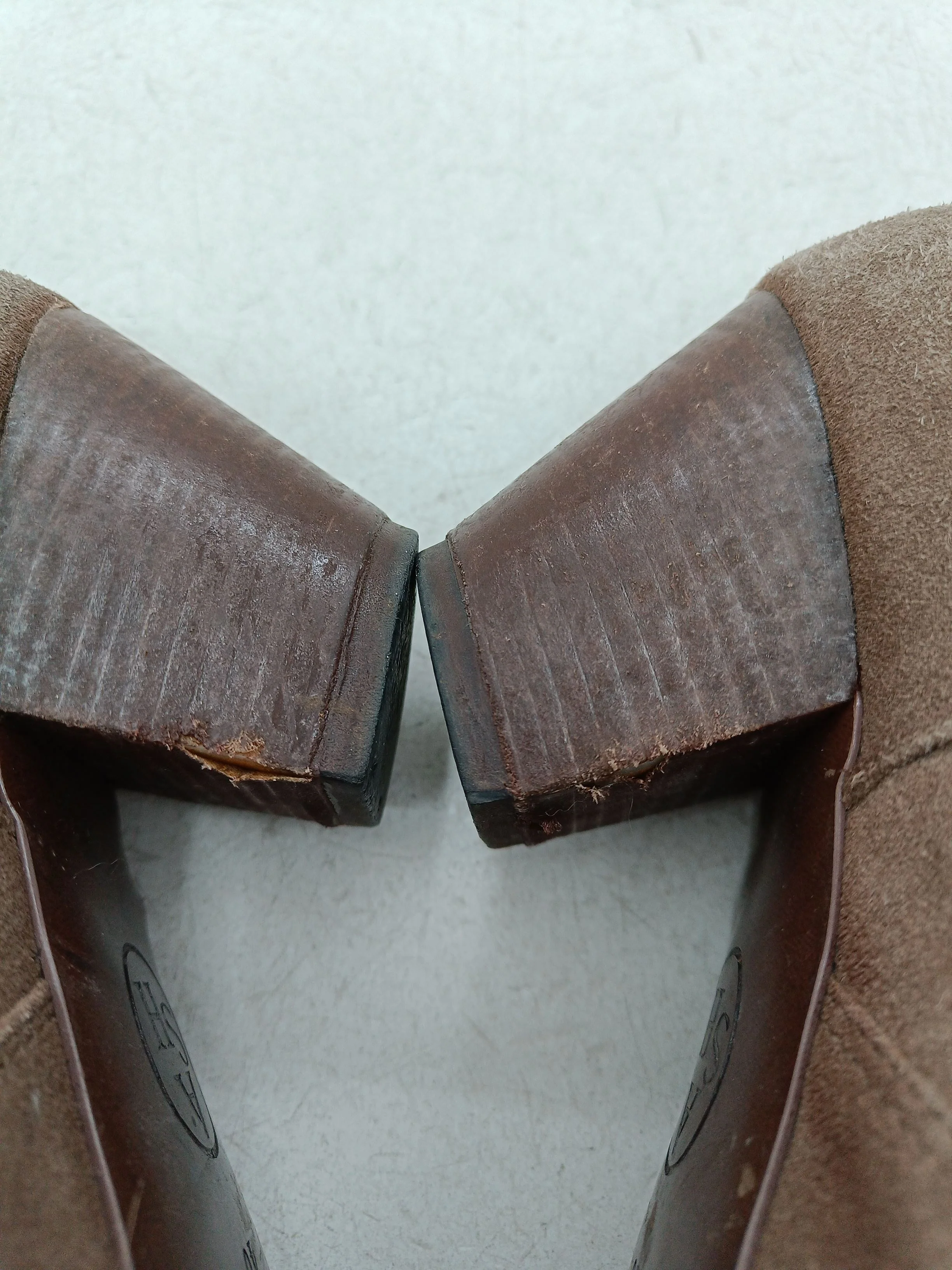 Ash Women's Boots UK 6.5 Tan 100% Suede Cowboy - Image 10