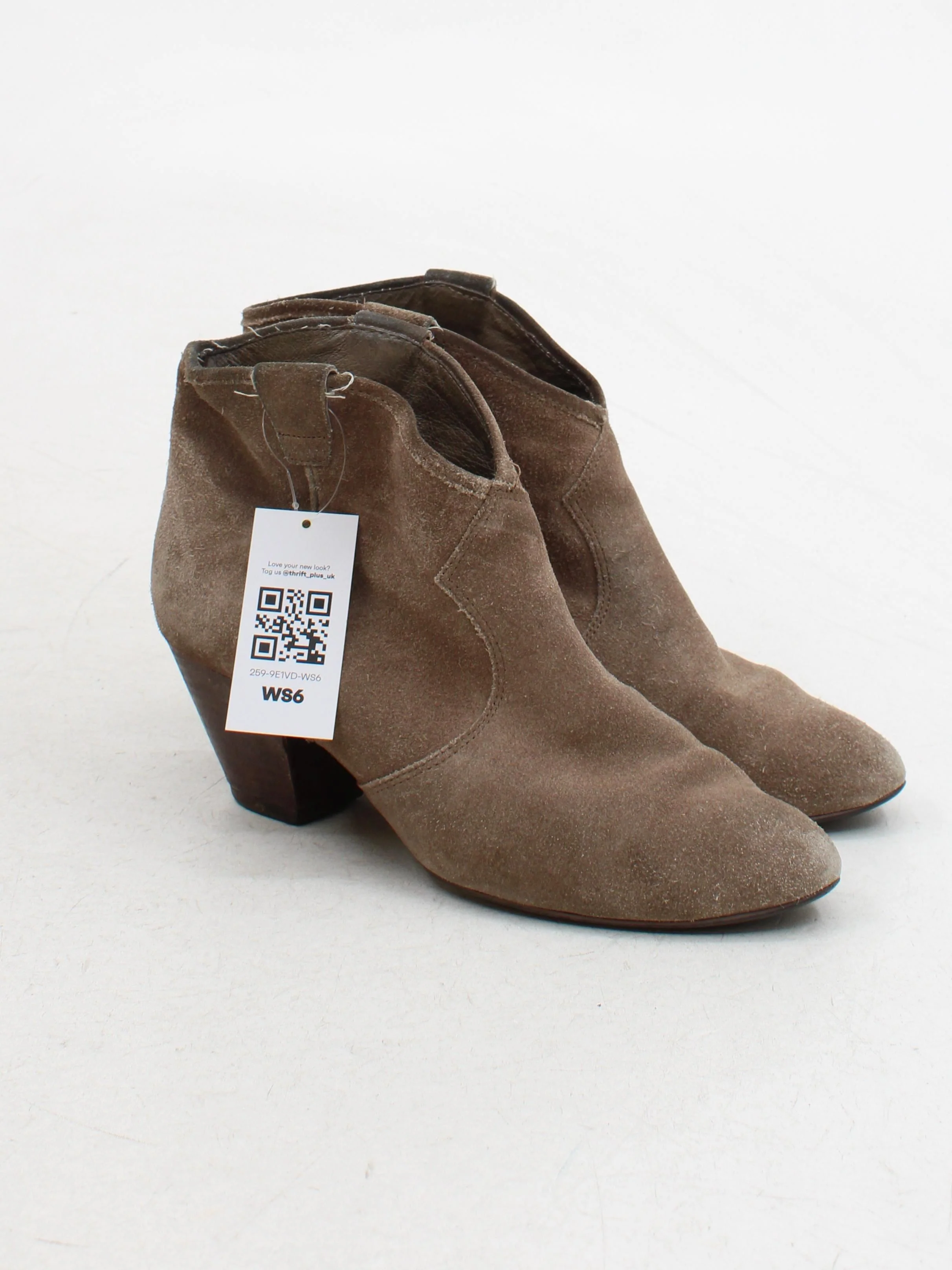 Ash Women's Boots UK 6.5 Tan 100% Suede Cowboy - Image 4