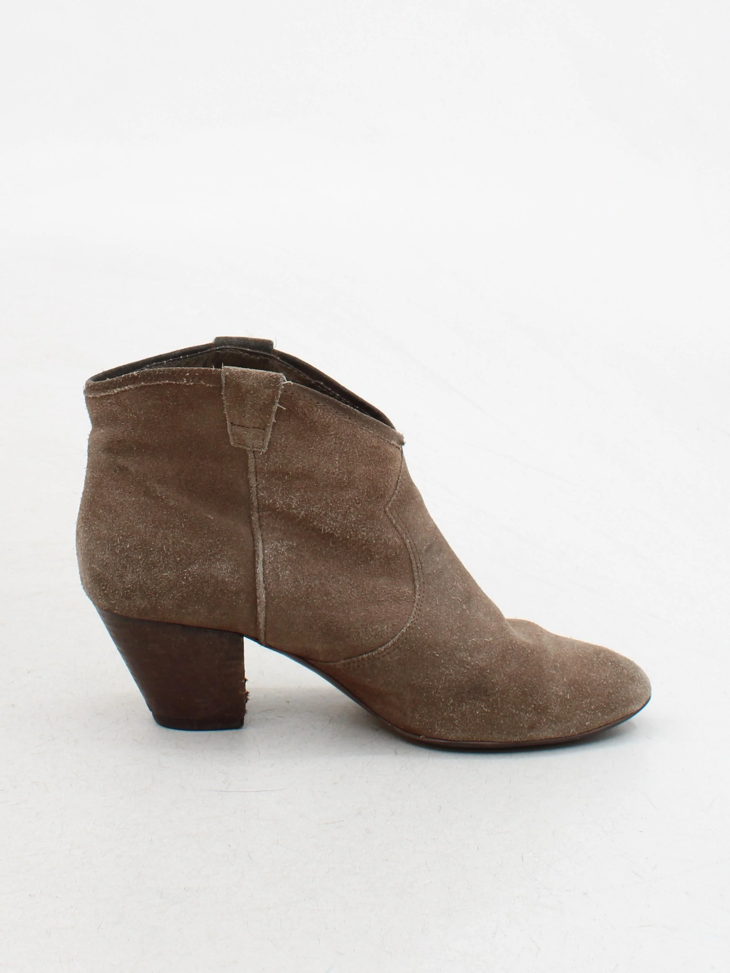 Ash Women's Boots UK 6.5 Tan 100% Suede Cowboy - Image 5