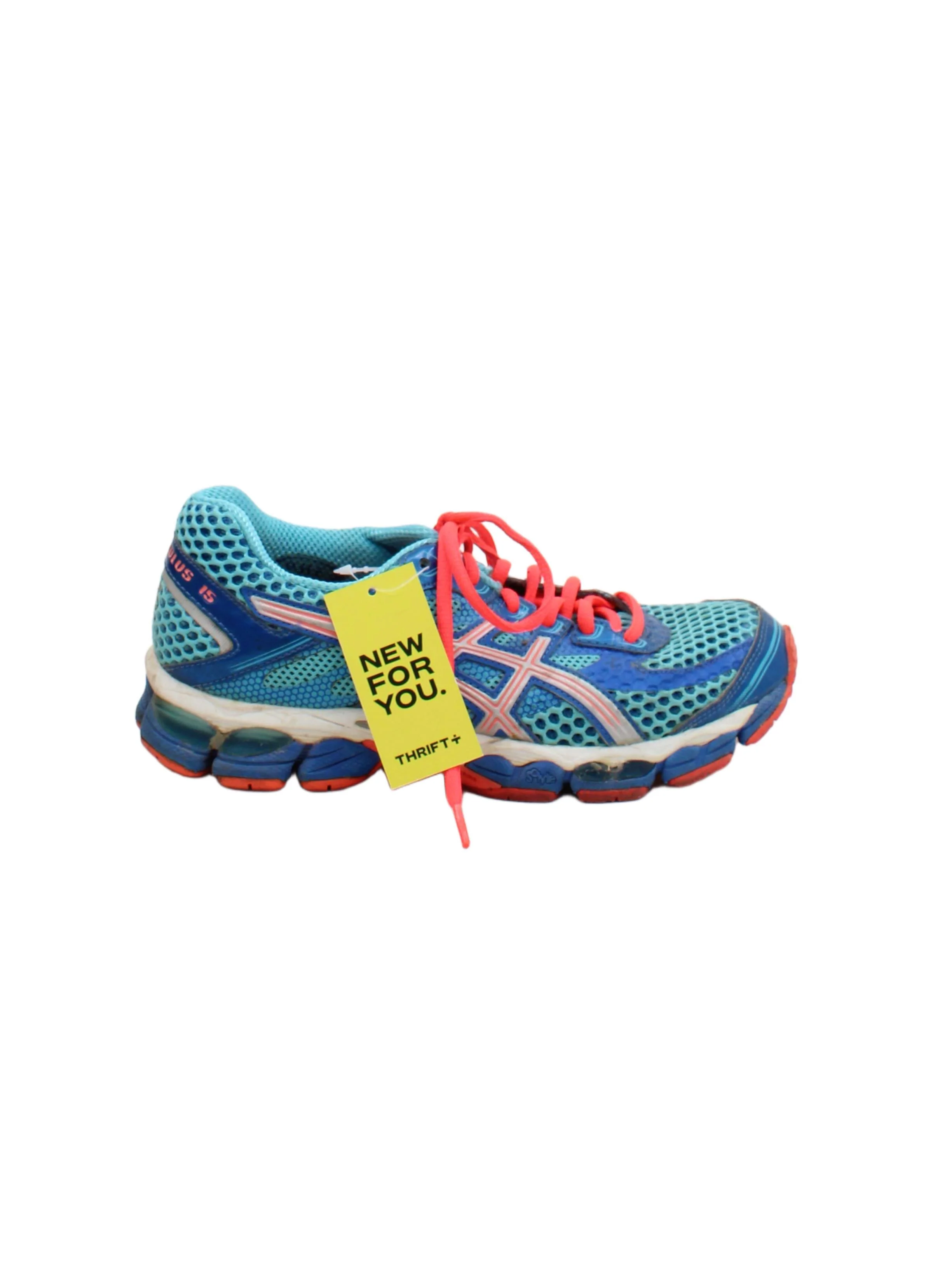 Asics GEL-CUMULUS 15 Women's Trainers T3C5N EU37 US8 in Blue
