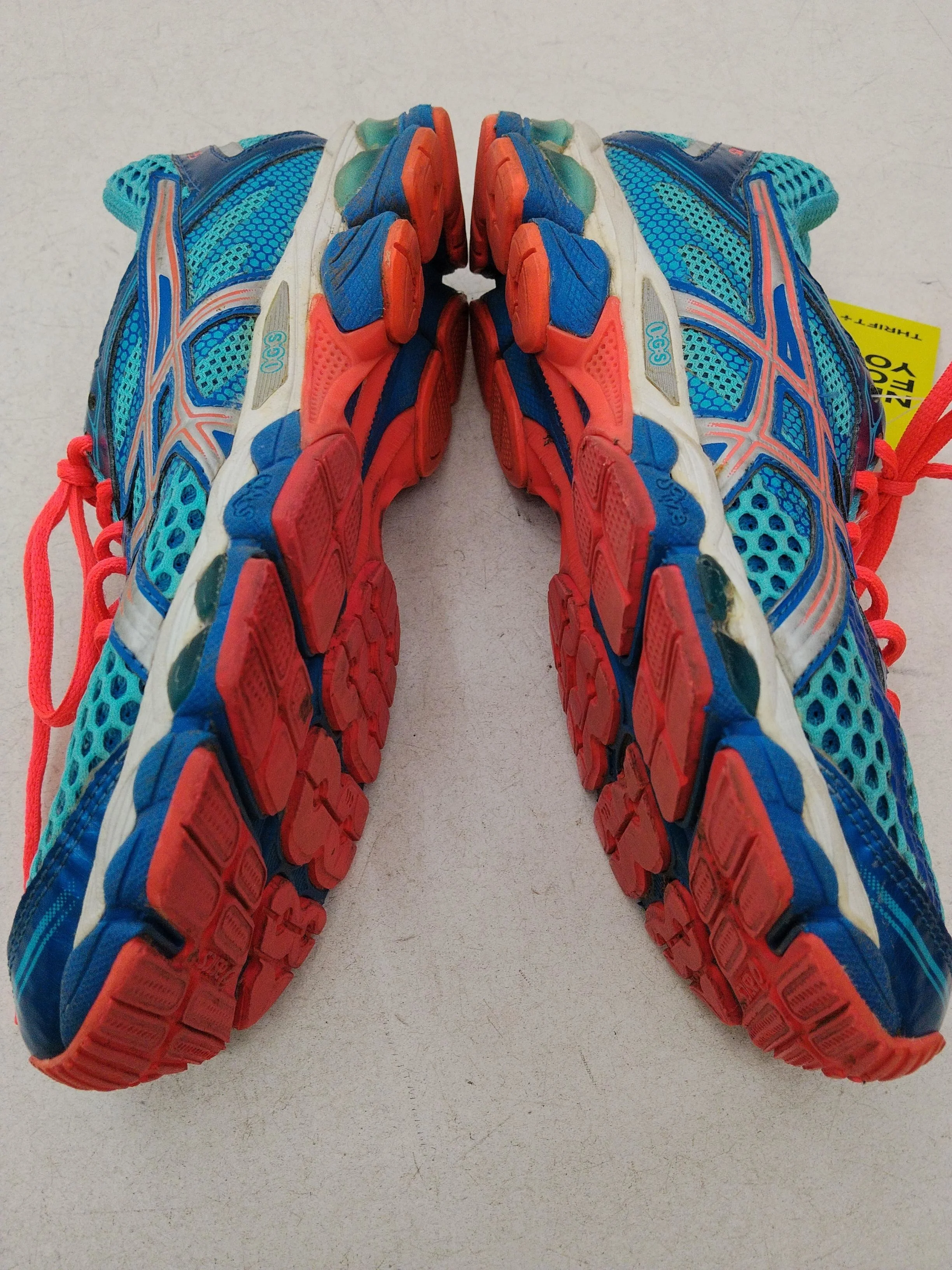 Asics GEL-CUMULUS 15 Women's Trainers T3C5N EU37 US8 in Blue - Image 7