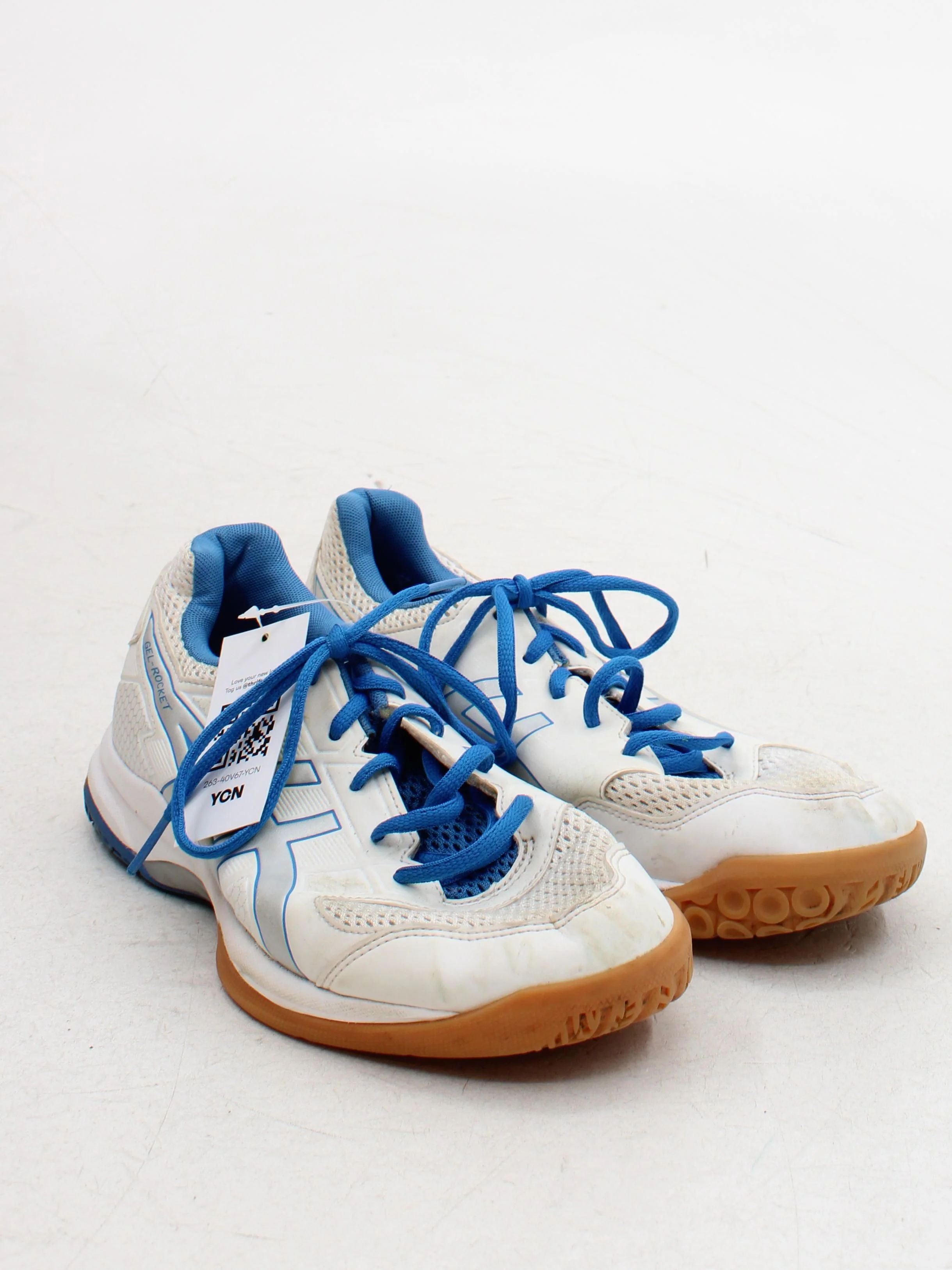 Asics GEL-ROCKET Women's Trainers EU40.5 in White - Image 4