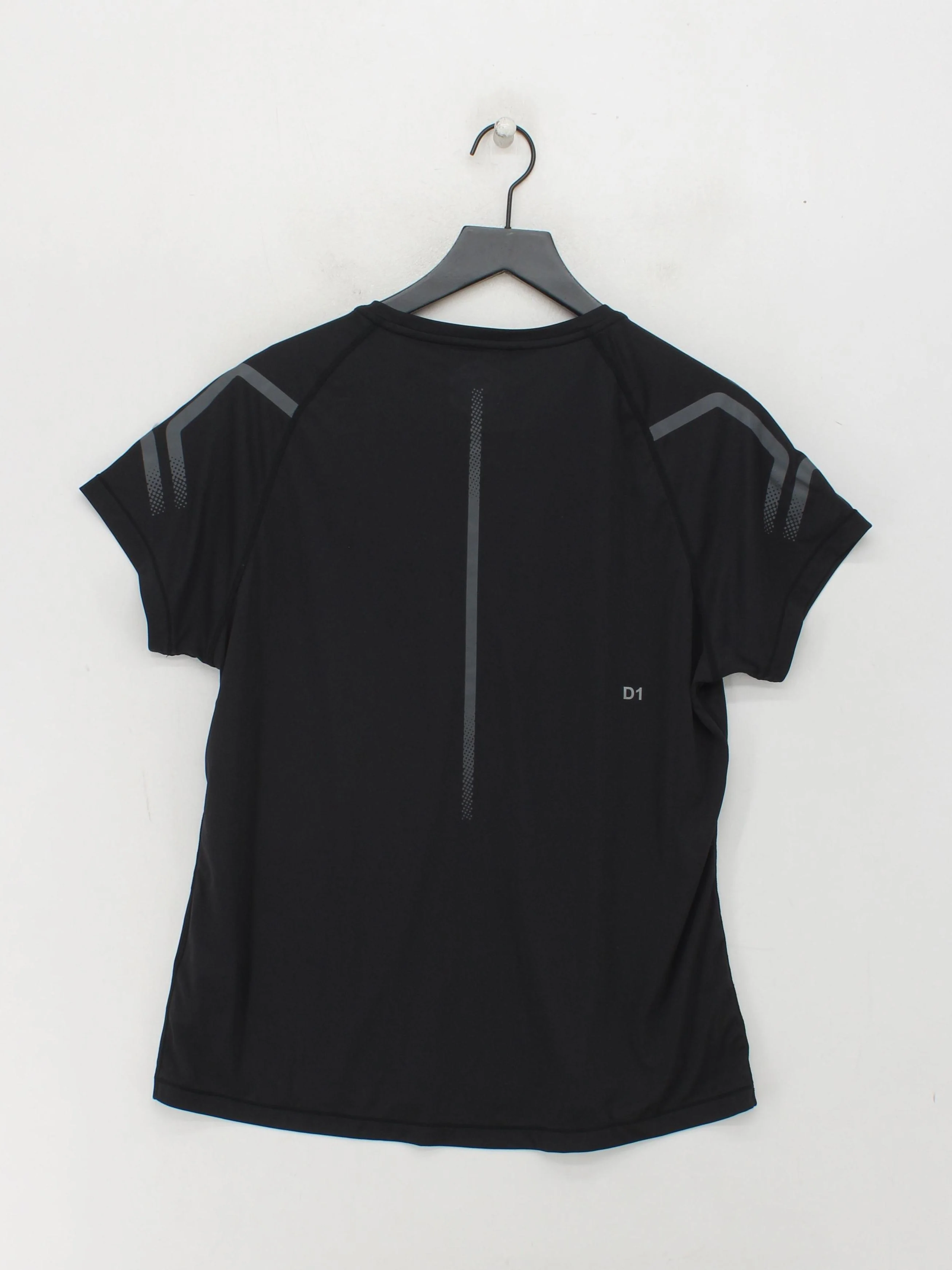 Asics Men's T-Shirt XL Black Graphic 100% Polyester Round Neck Basic - Image 2