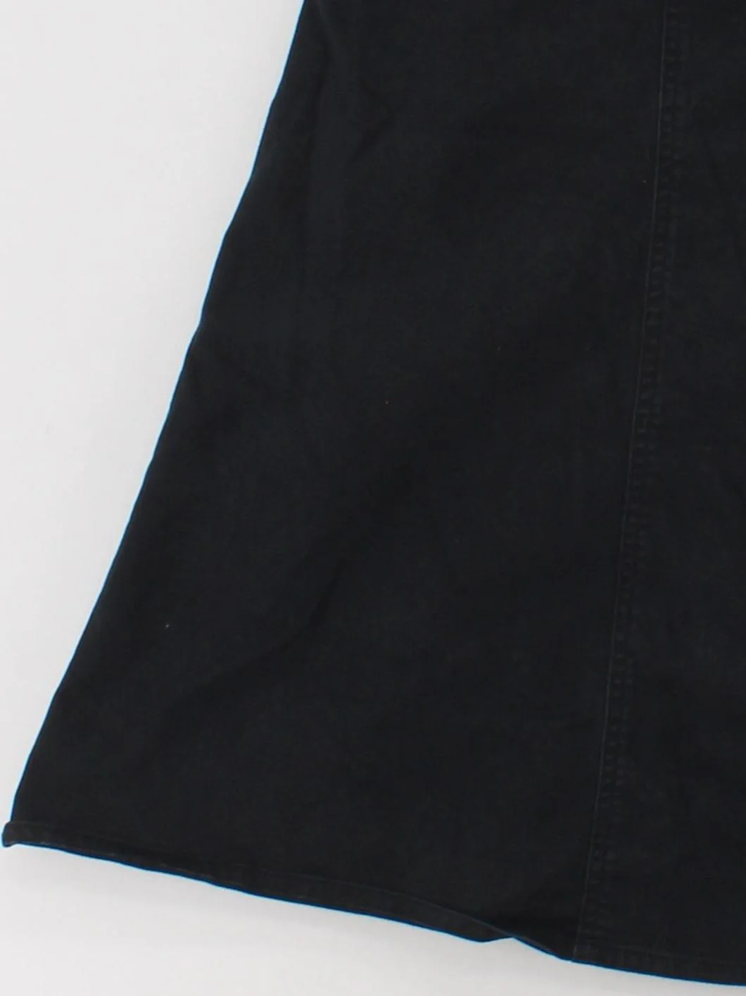 Asics Women's Midi Skirt W 27 in Black Cotton with Elastane Midi A-Line - Image 4