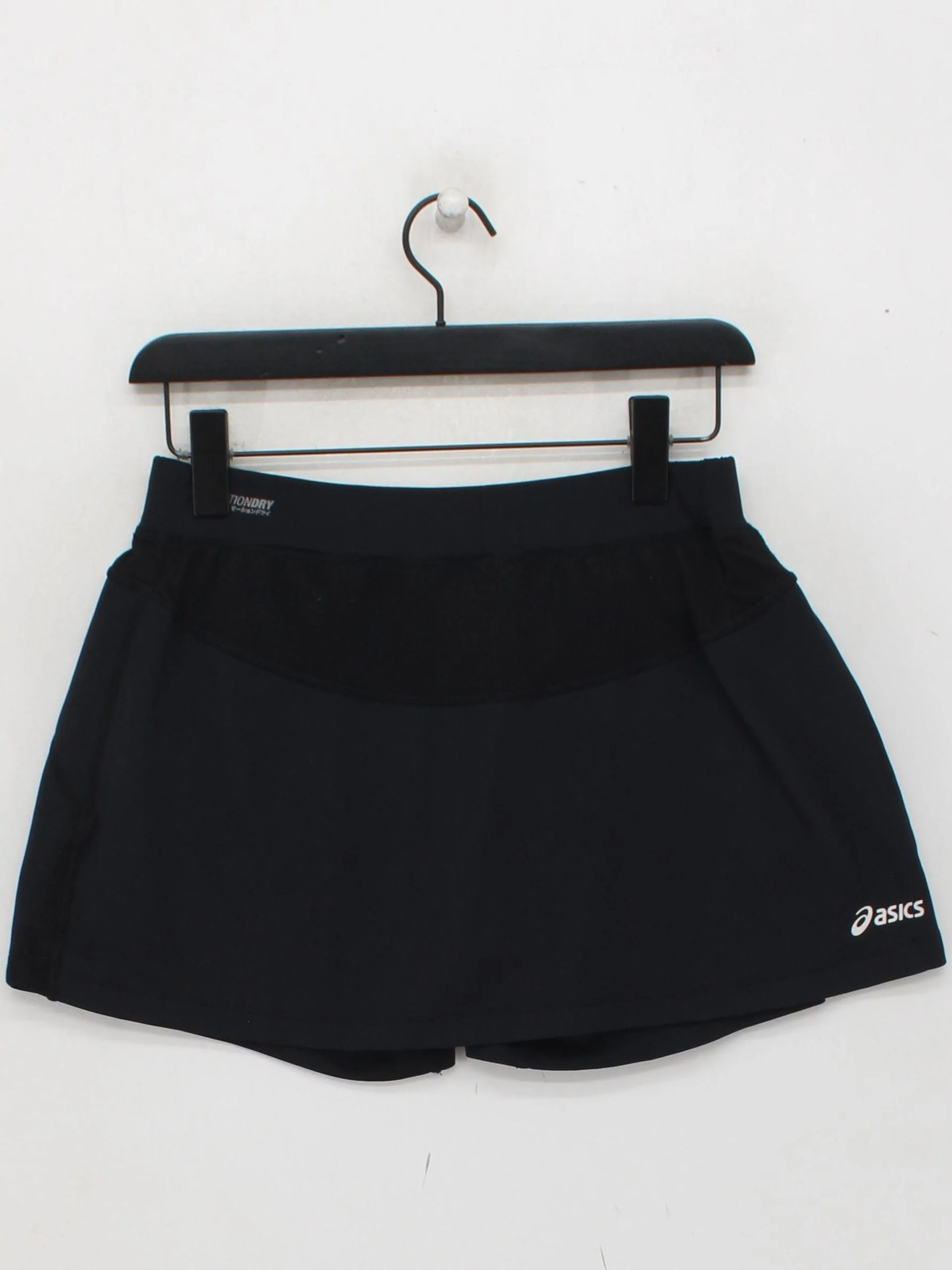Asics Women's Mini Skirt M Black Polyester with Elastane Short Mini - Image 2