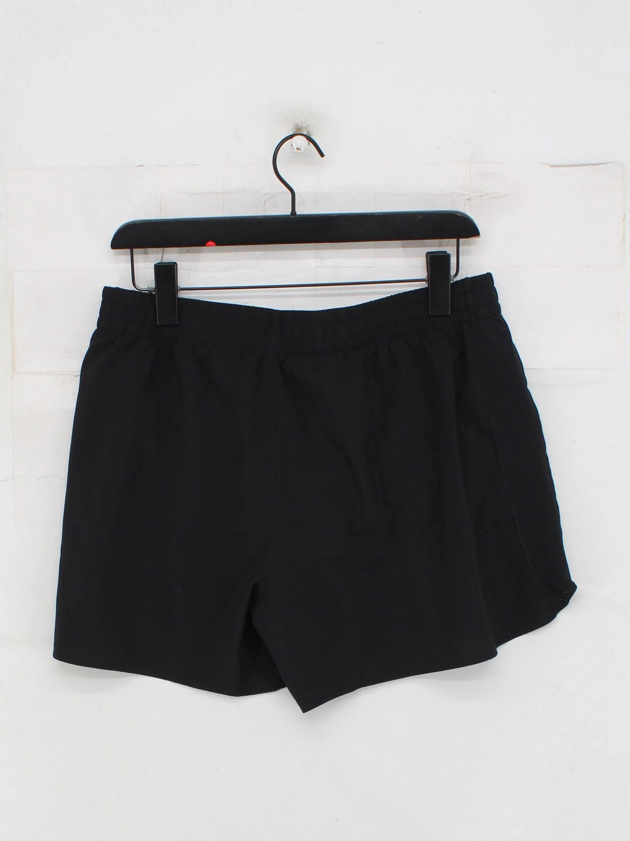 Asics Women's Shorts L Black Polyester with Spandex Sweat - Image 2