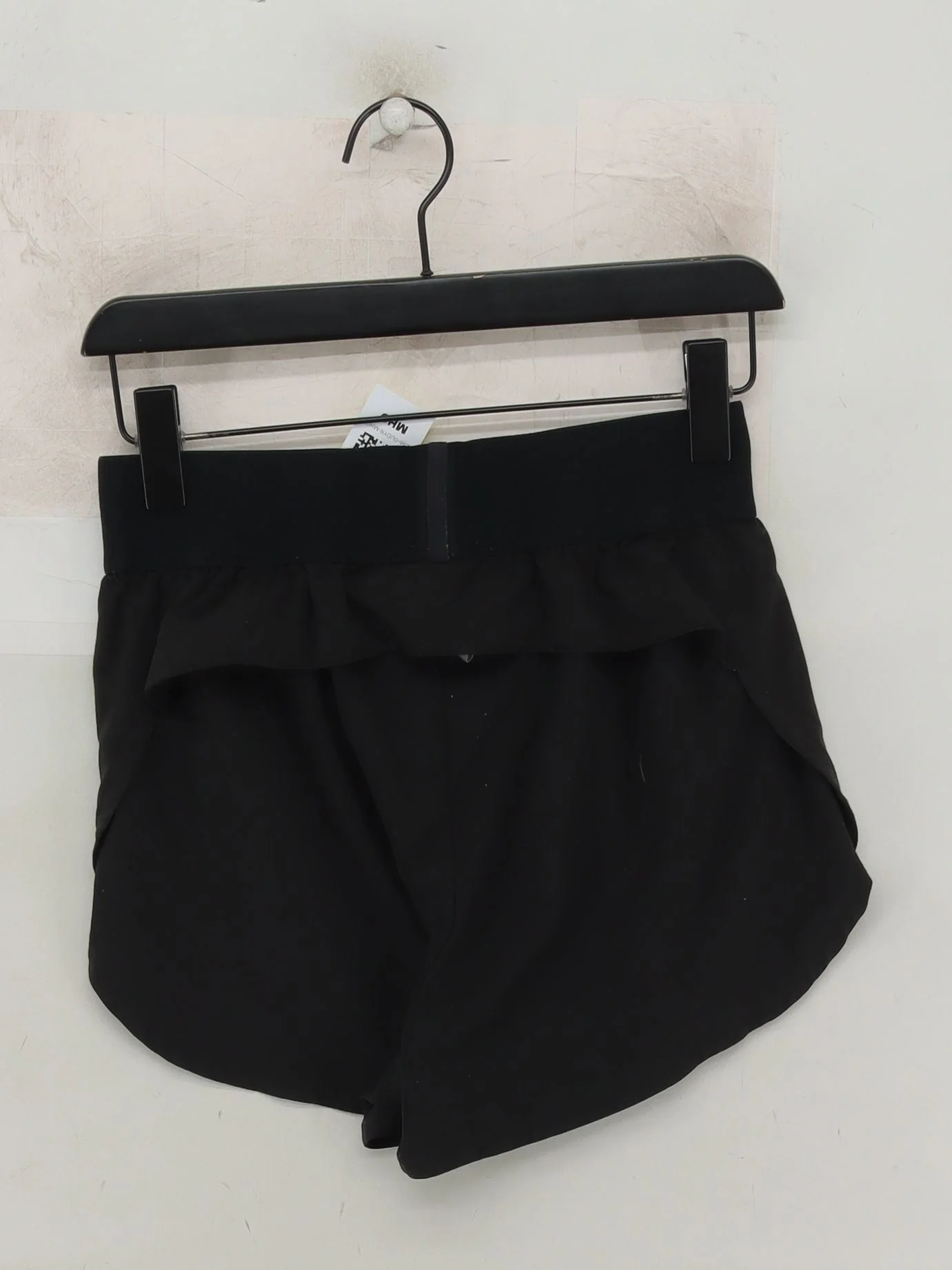 Asics Women's Shorts S Black Polyester with Elastane Sweat - Image 2