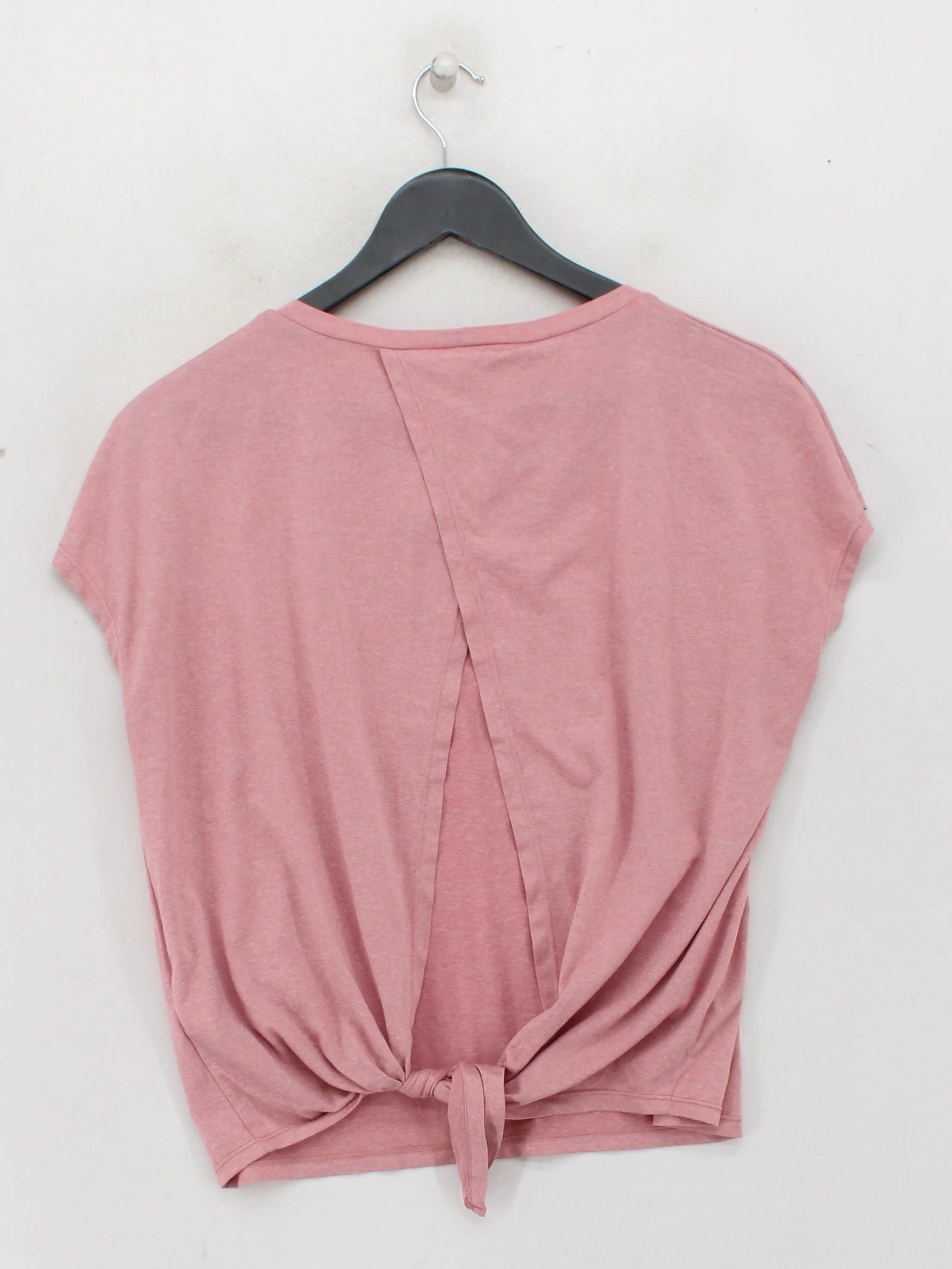Asics Women's T-Shirt M Pink Polyester with Elastane Basic - Image 2