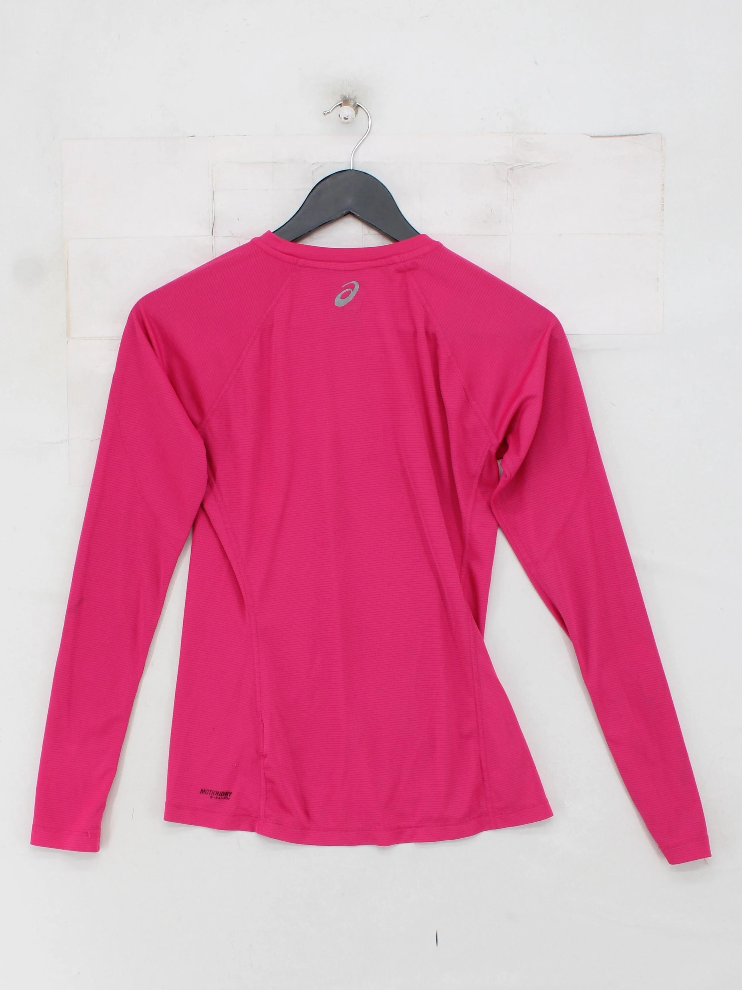 Asics Women's T-Shirt XS Pink 100% Polyester Basic - Image 2