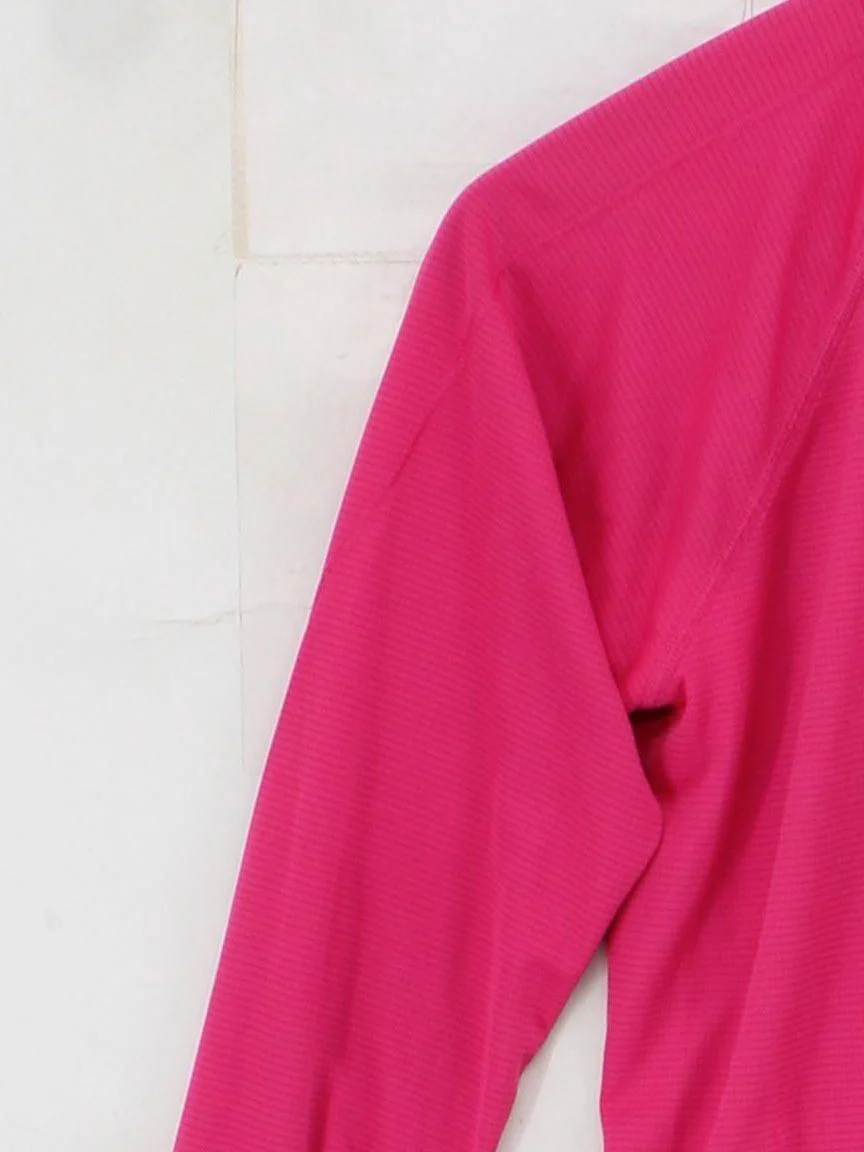 Asics Women's T-Shirt XS Pink 100% Polyester Basic - Image 4
