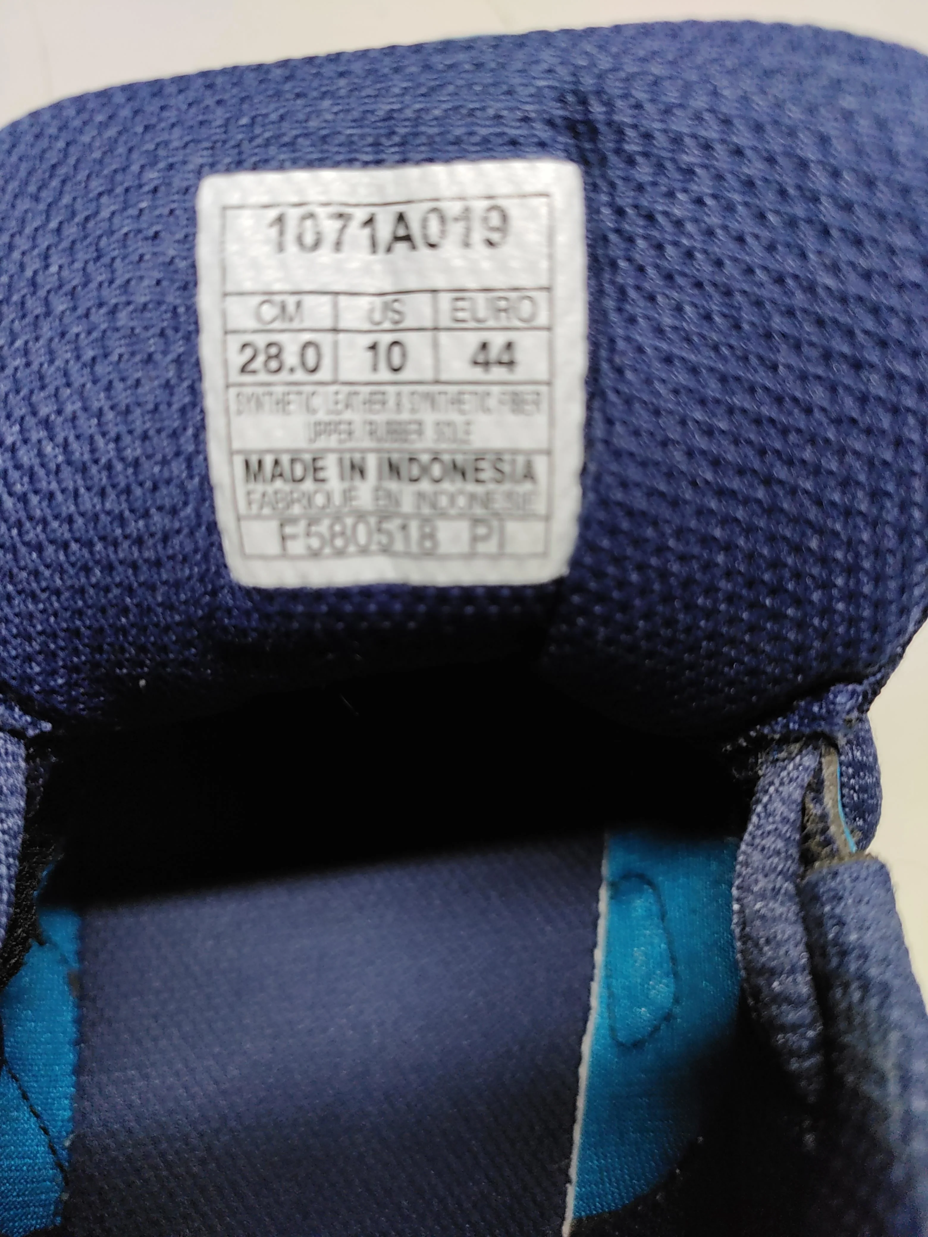 Asics Women's Trainers EU44 US10 in Blue - Image 10